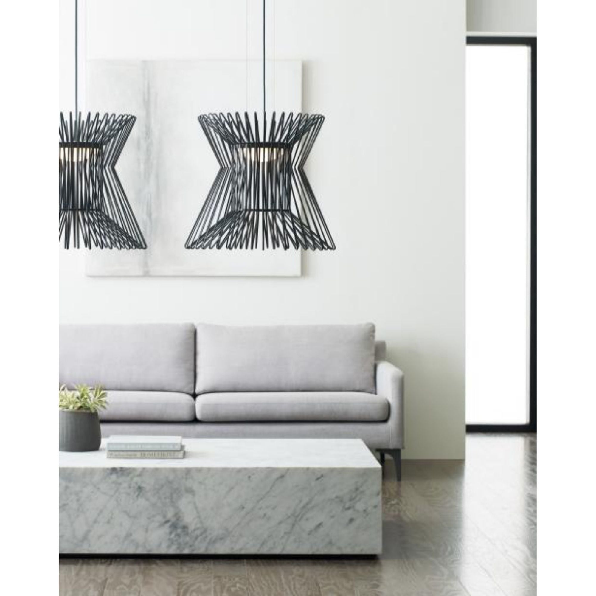 Syrma Pendant Line-Voltage Pendants/Suspension 1-Light LED 3000K by Sean Lavin