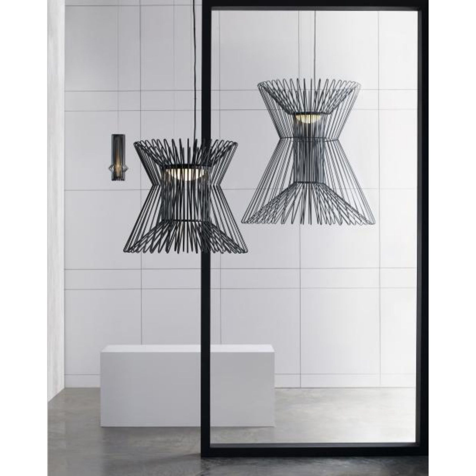 Syrma Grande Suspension Line-Voltage Pendants/Suspension 1-Light LED 3000K by Sean Lavin