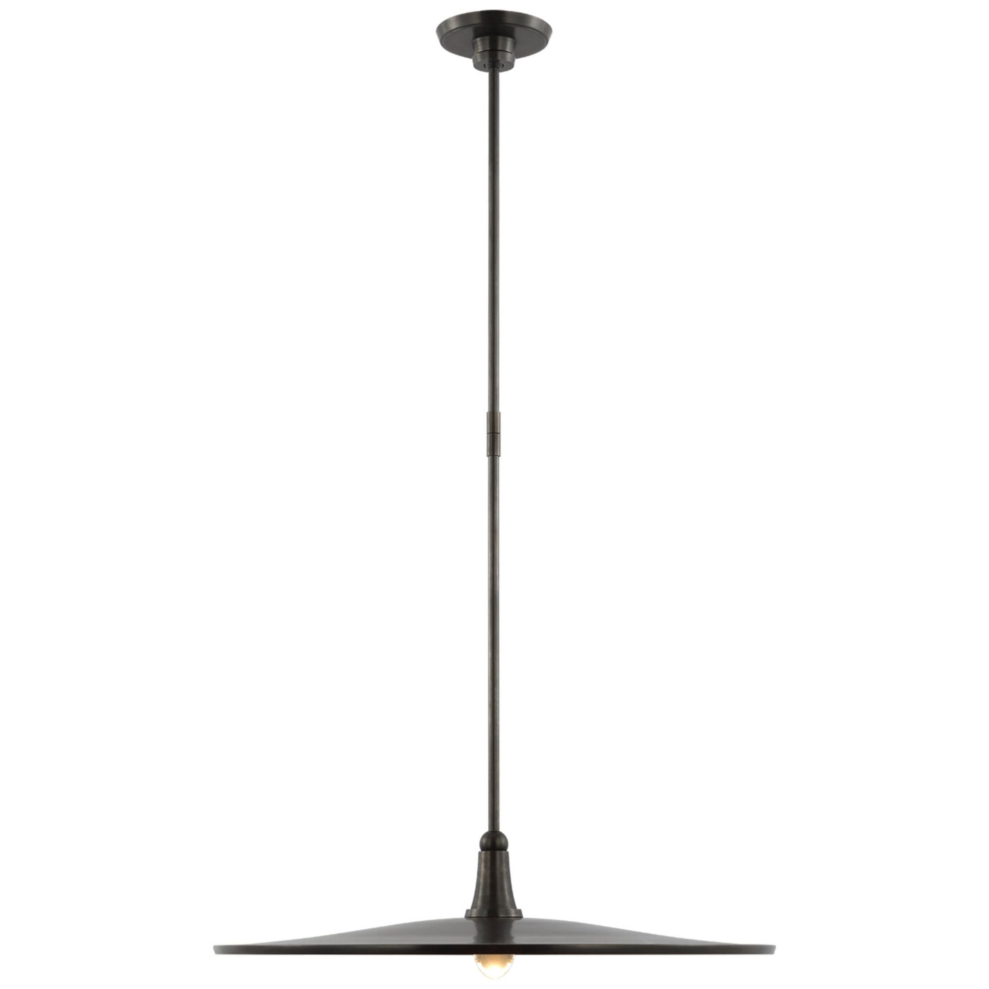 Thomas O'Brien Truesdell 24" Pendant in Bronze Ceiling Light W24"