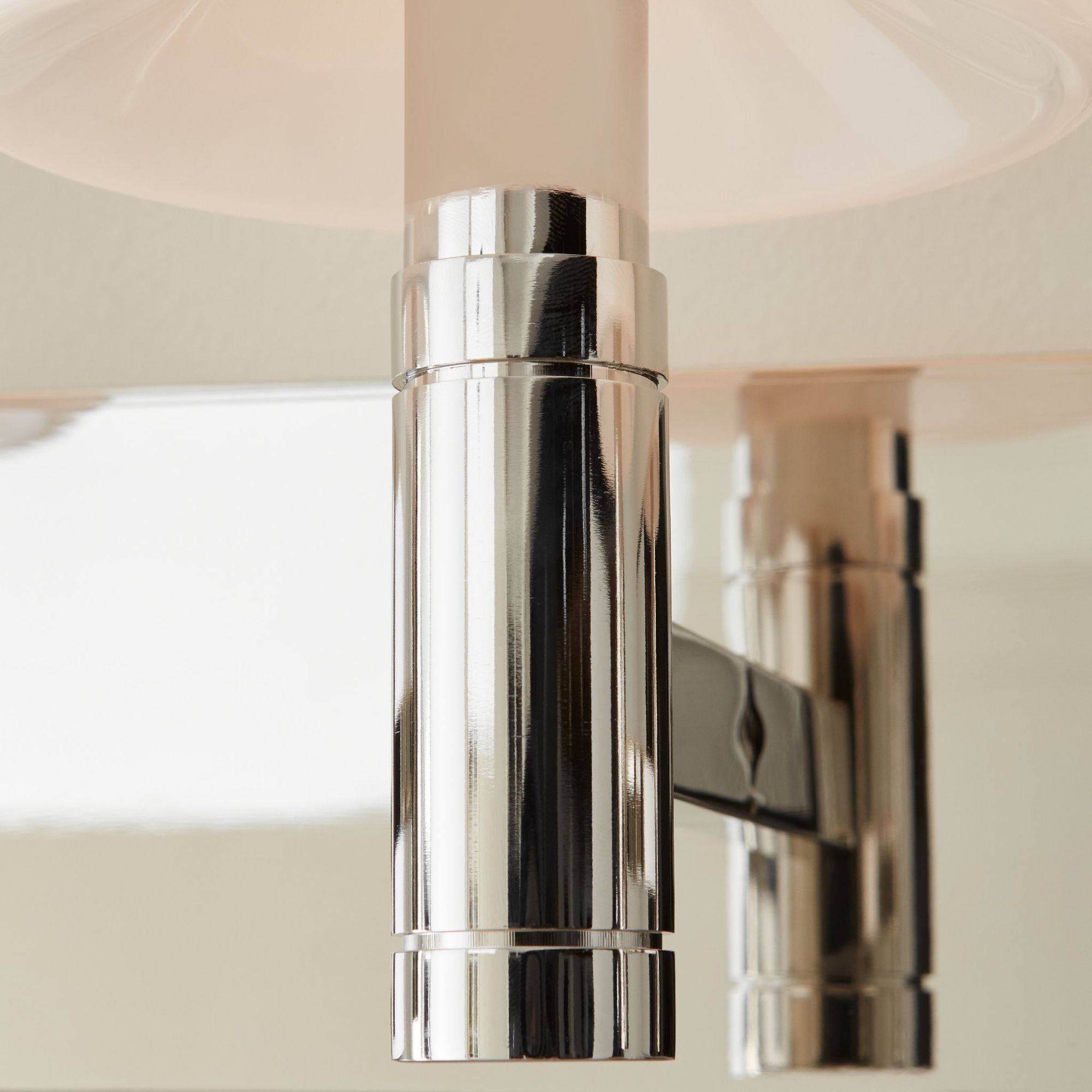 Thomas O'Brien Beckham Classic 3 - Light Vanity in Polished Nickel