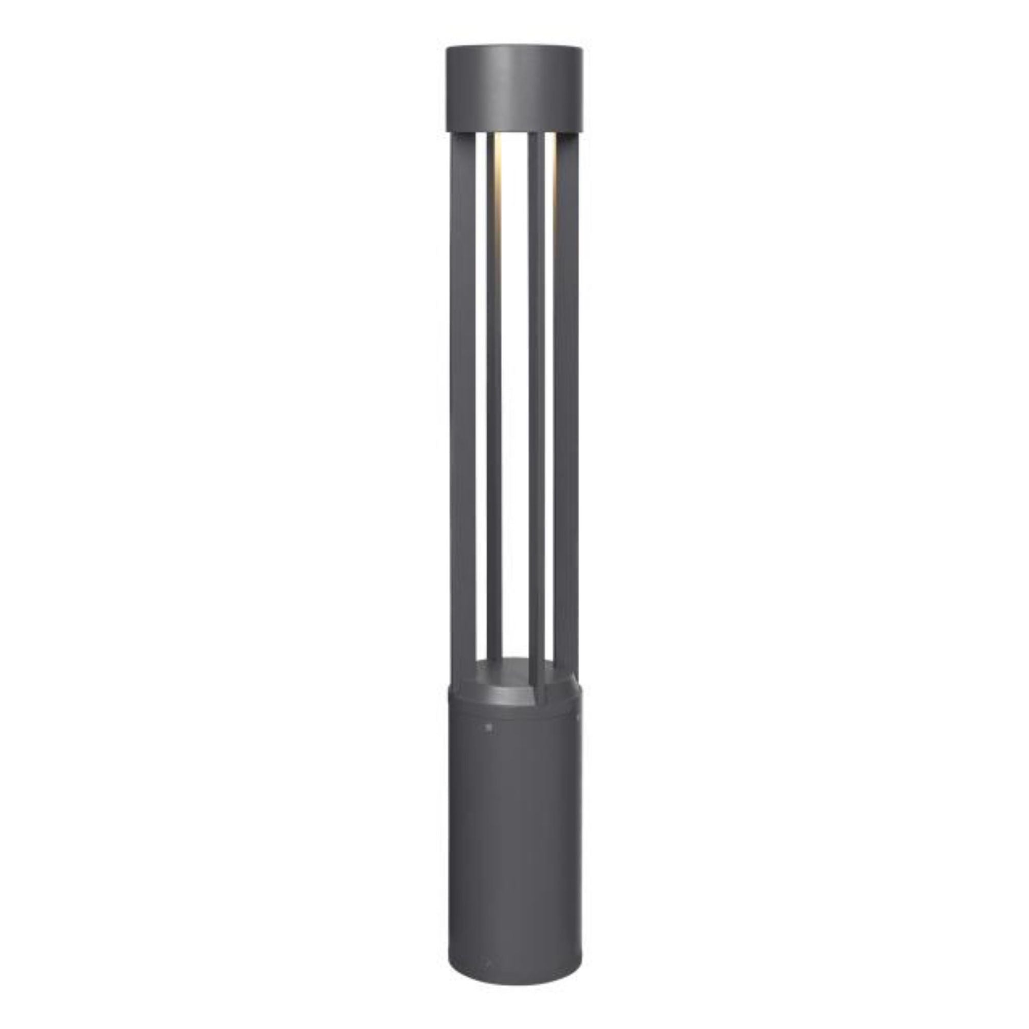 Turbo 42 Outdoor Bollard Outdoor 1-Light LED 3000K Charcoal by Sean Lavin