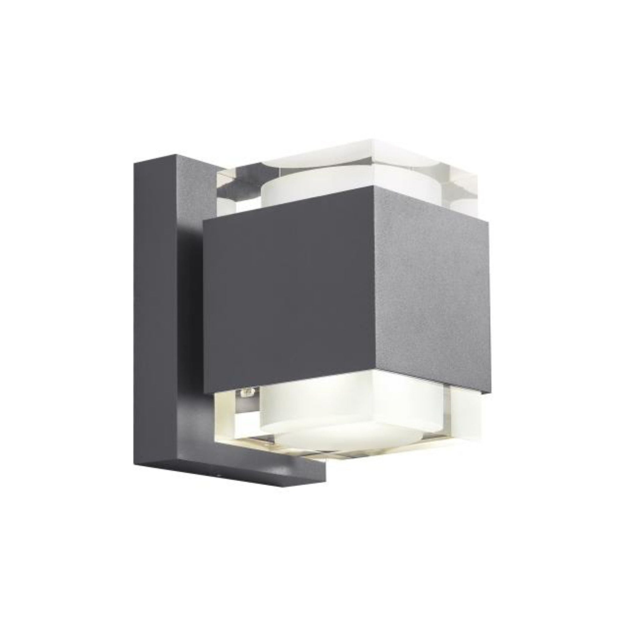 Voto 8 Outdoor Wall 1-Light LED 2700K Charcoal by Sean Lavin