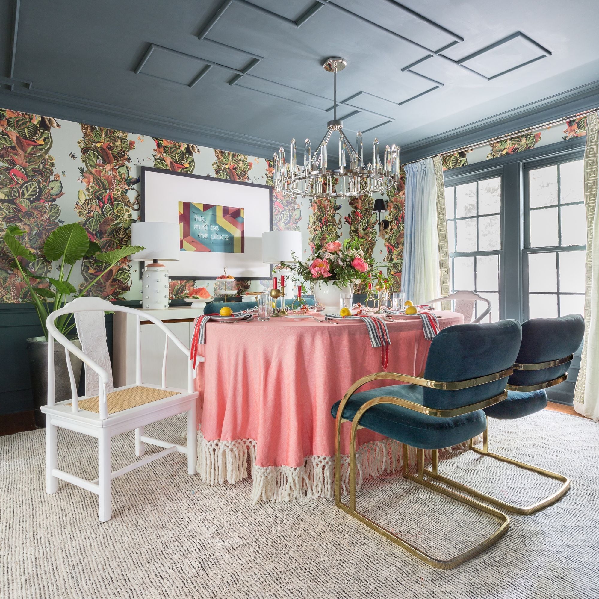 Watson 8 Light Polished Nickel Chandelier