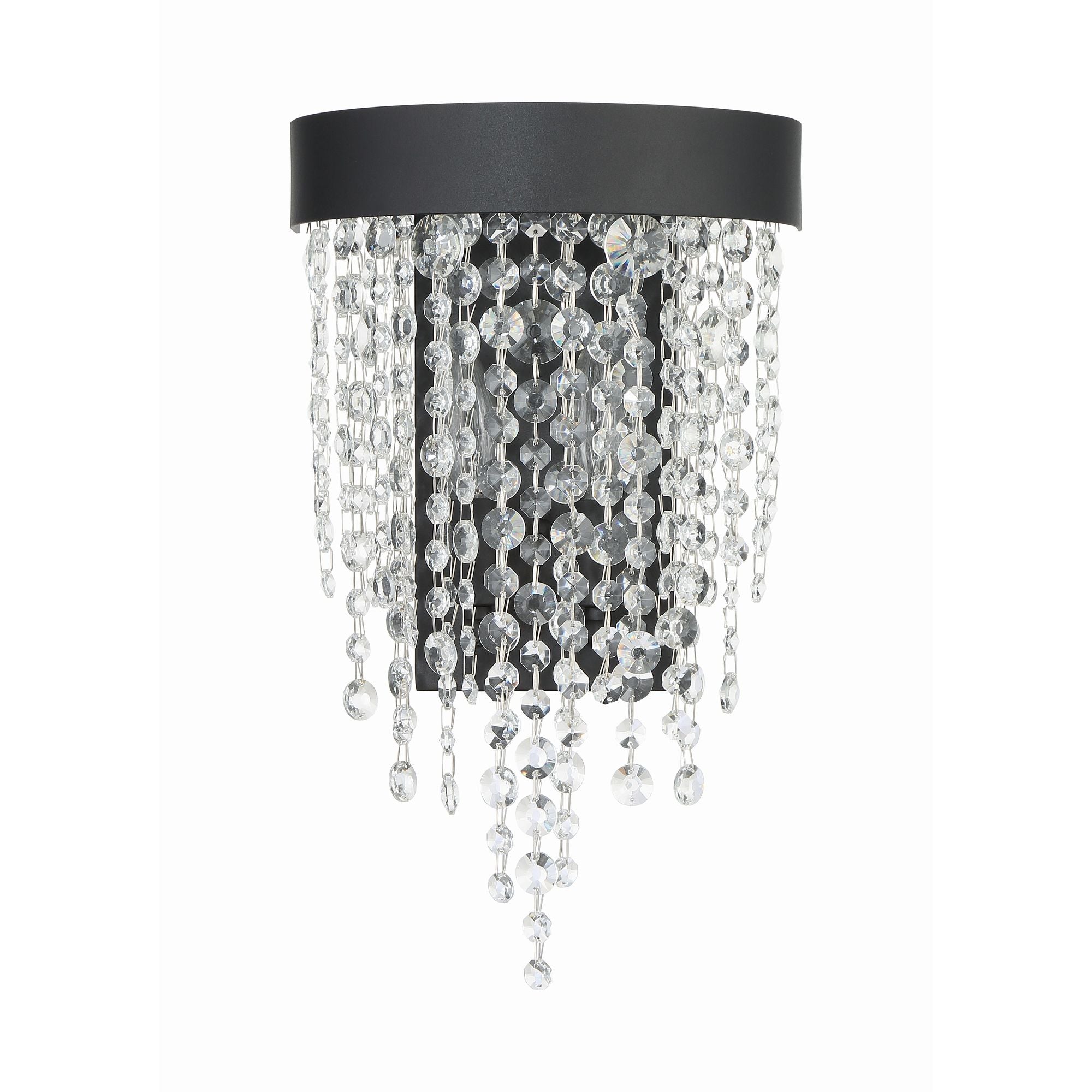 Winham 2 Light Black Forged Wall Mount