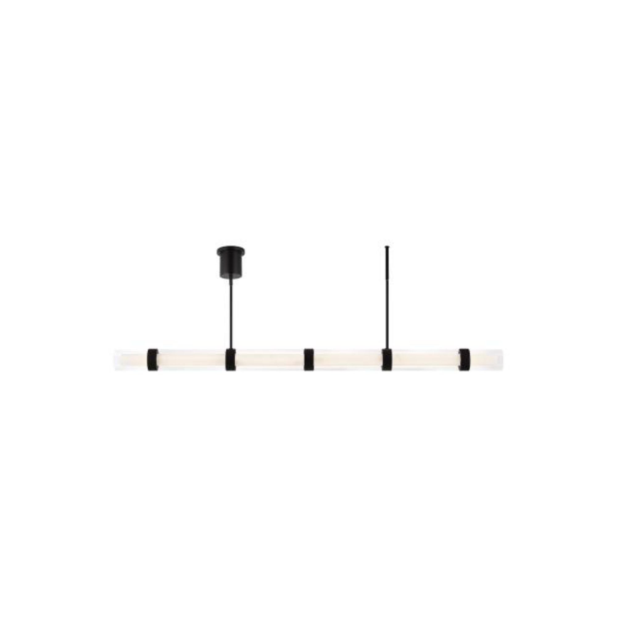 Wit Linear Suspension Linear Suspension 1-Light LED 3000K Black by Sean Lavin