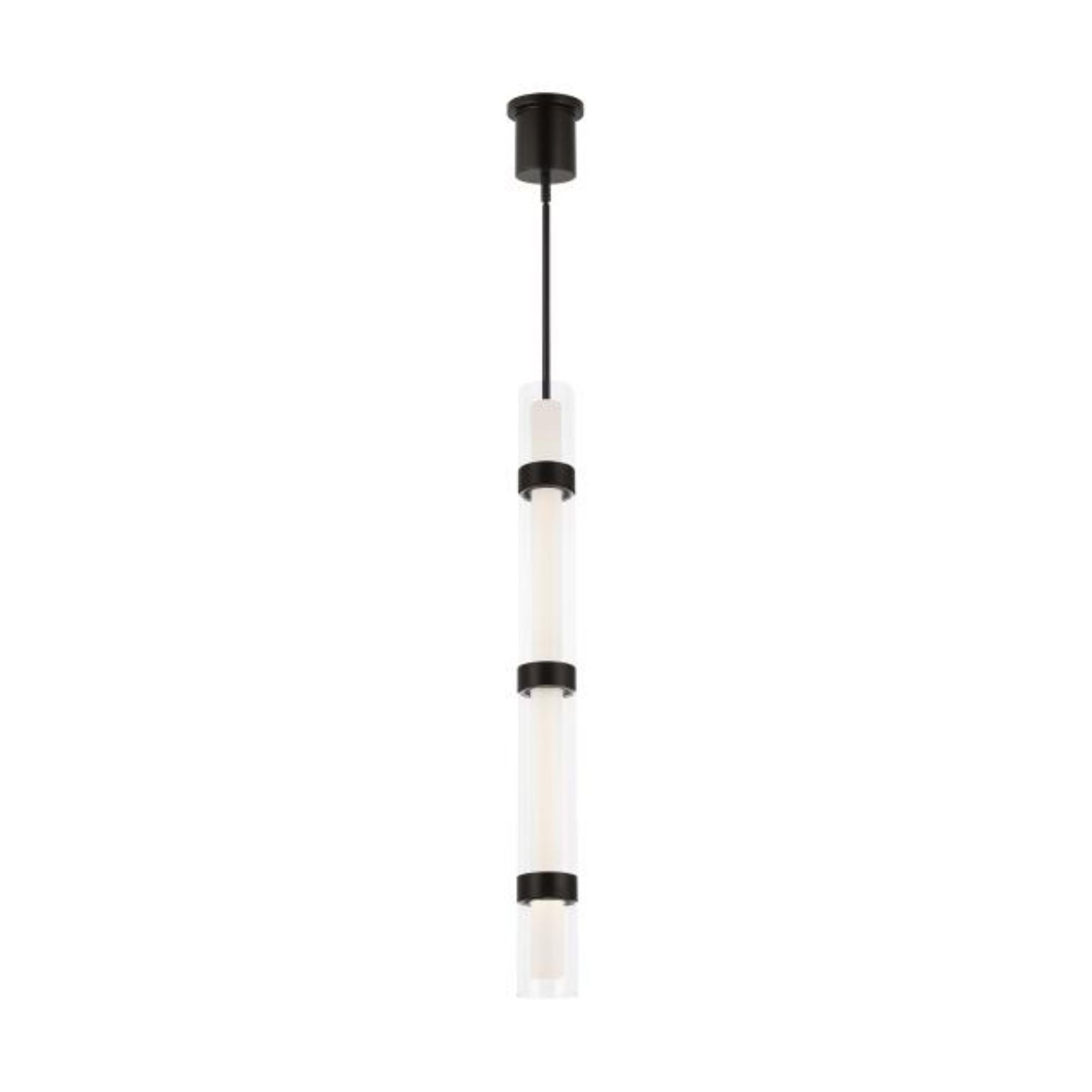Wit Pendant Line-Voltage Pendants/Suspension 1-Light LED 3000K Black by Sean Lavin