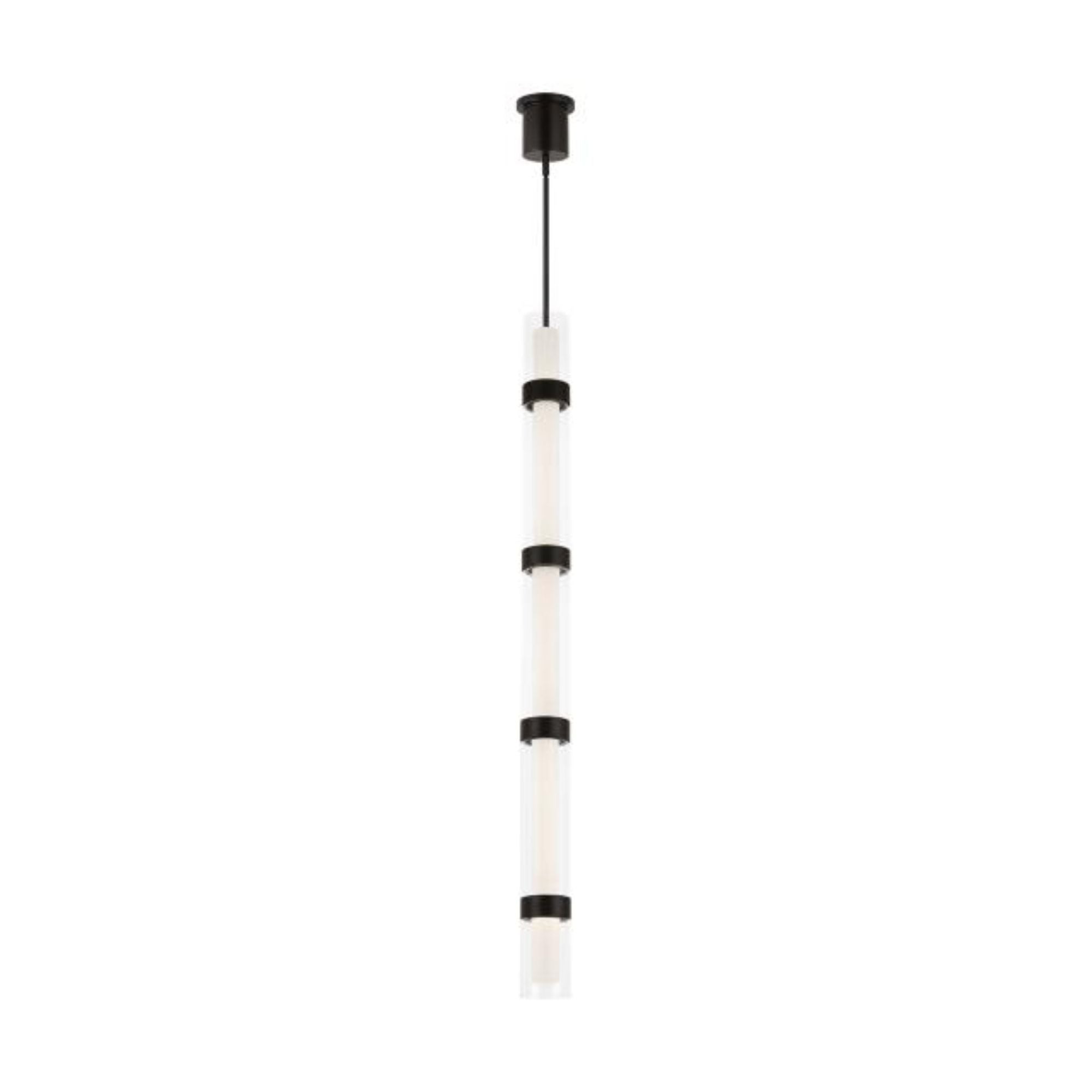 Wit Pendant Line-Voltage Pendants/Suspension 1-Light LED 3000K Black by Sean Lavin