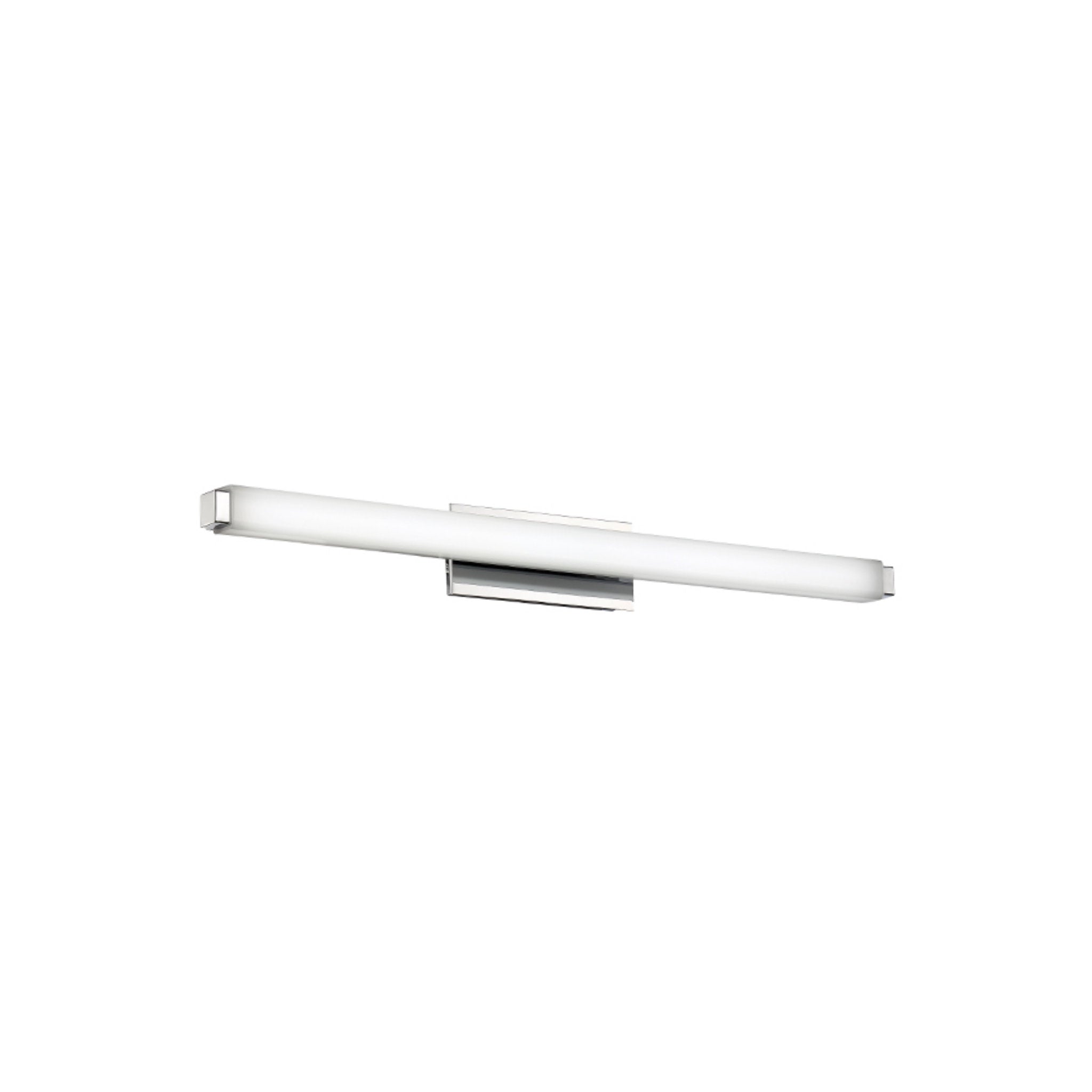 Modern Forms WS-21724-27-CH 2700K 20.5 Watt Mini Vogue LED Bathroom Vanity & Wall Light in Chrome