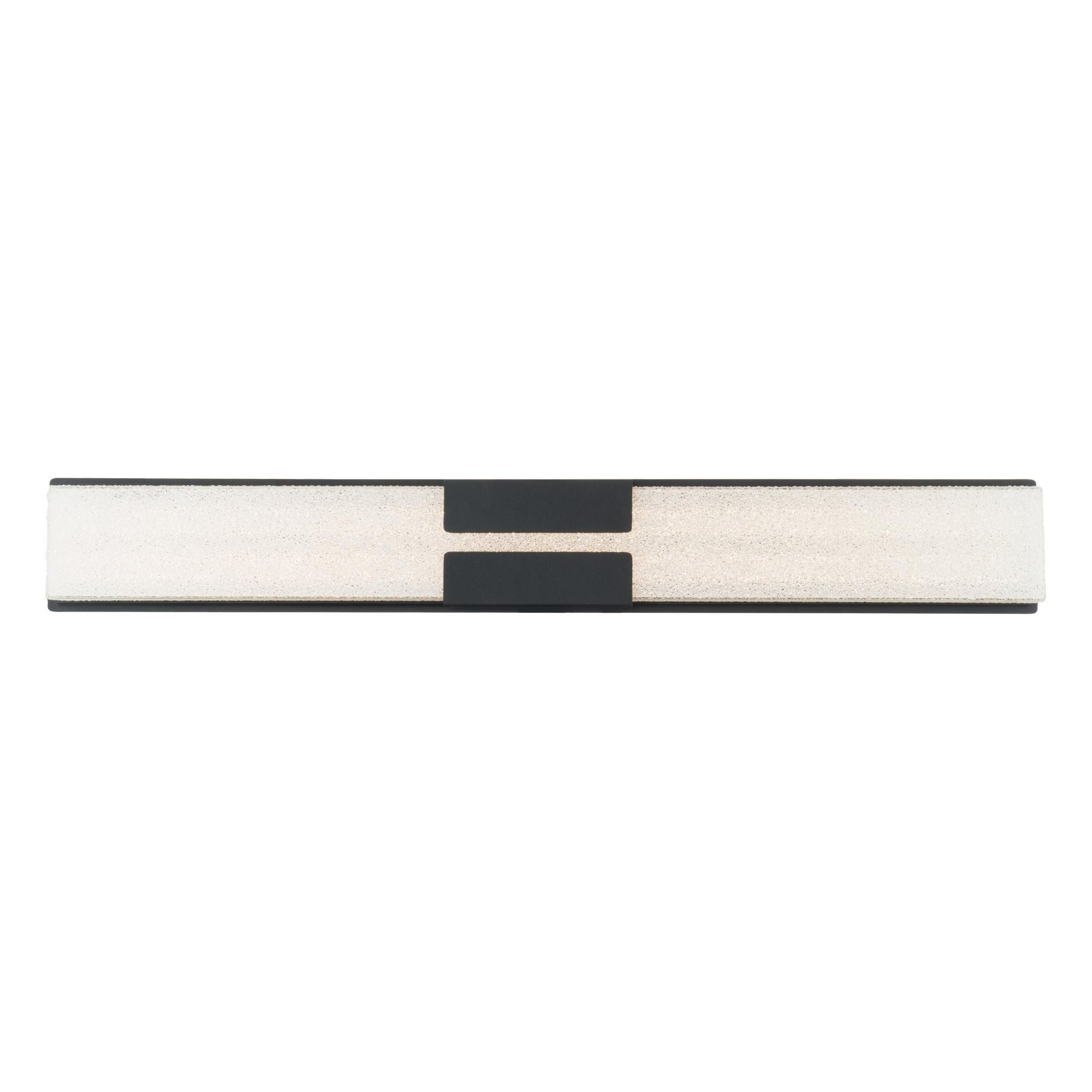 Vodka 37in LED Bathroom Vanity or Wall Light 3500K in Black