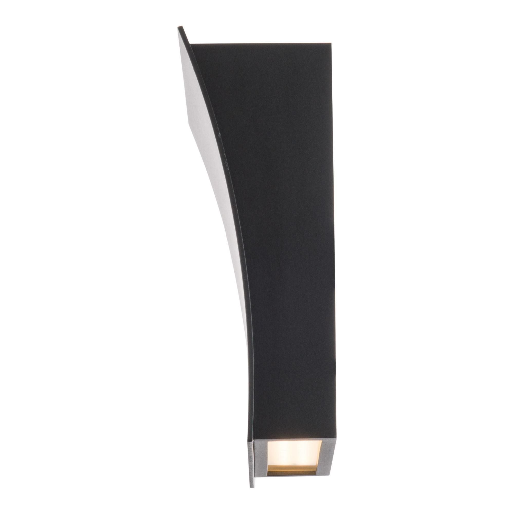 Slide LED Wall Sconce 3500K in Black