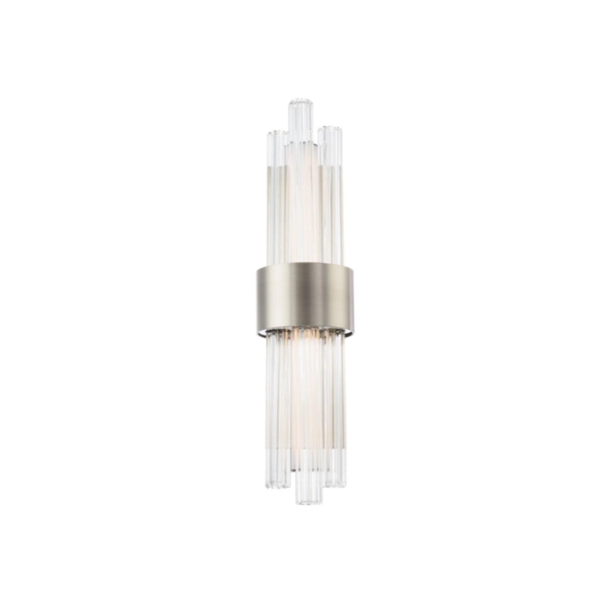 Luzerne 18in LED Bathroom Vanity or Wall Light 3000K in Brushed Nickel