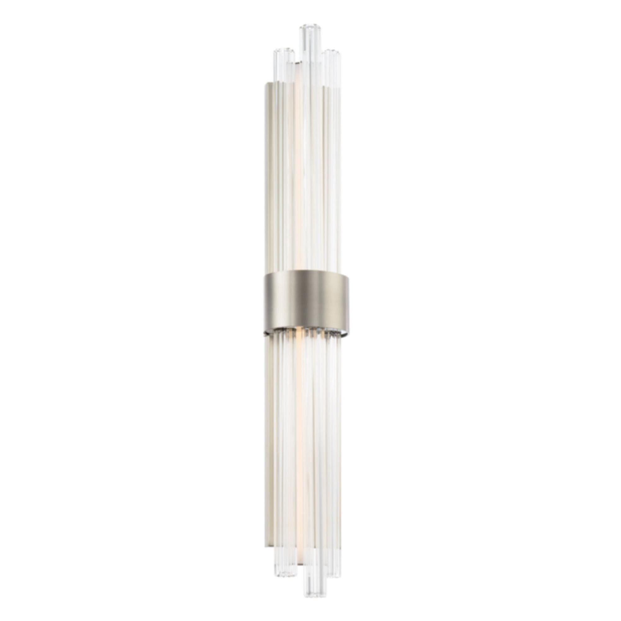 Luzerne 28in LED Bathroom Vanity or Wall Light 3000K in Brushed Nickel