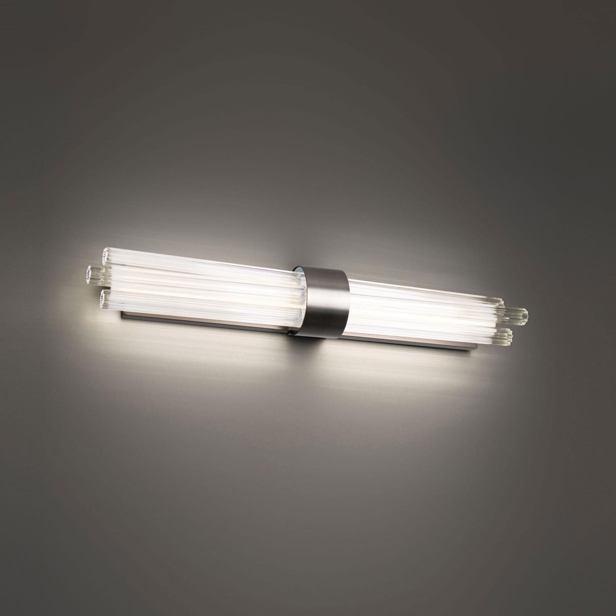 Luzerne 28in LED Bathroom Vanity or Wall Light 3000K in Brushed Nickel