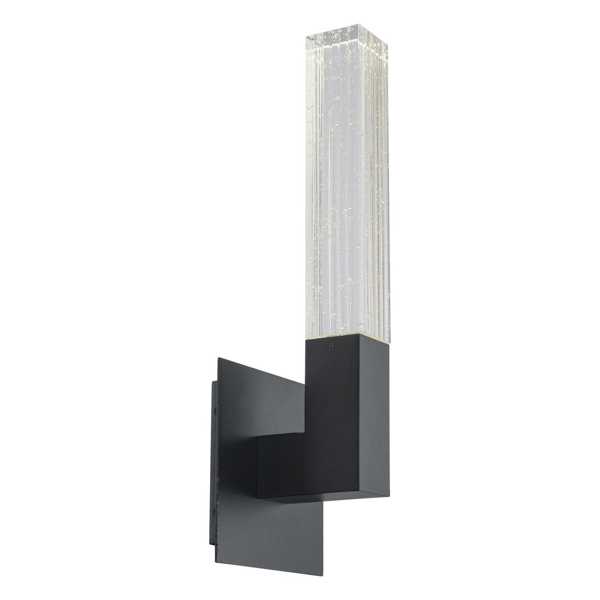 Cinema 15in LED Single Light Wall Sconce 3500K in Black