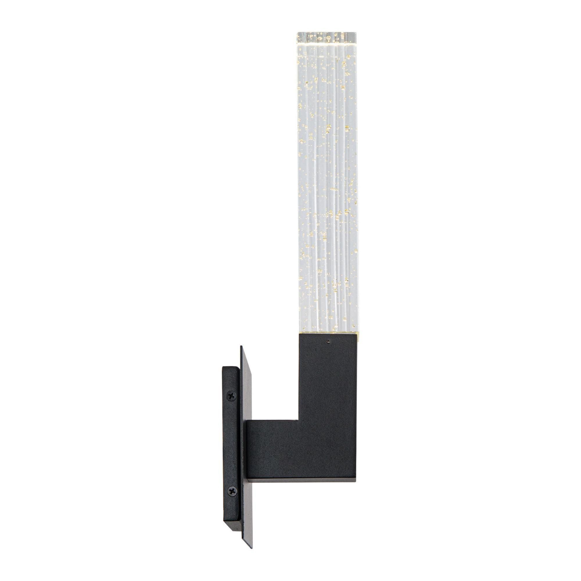 Cinema 15in LED Single Light Wall Sconce 3500K in Black