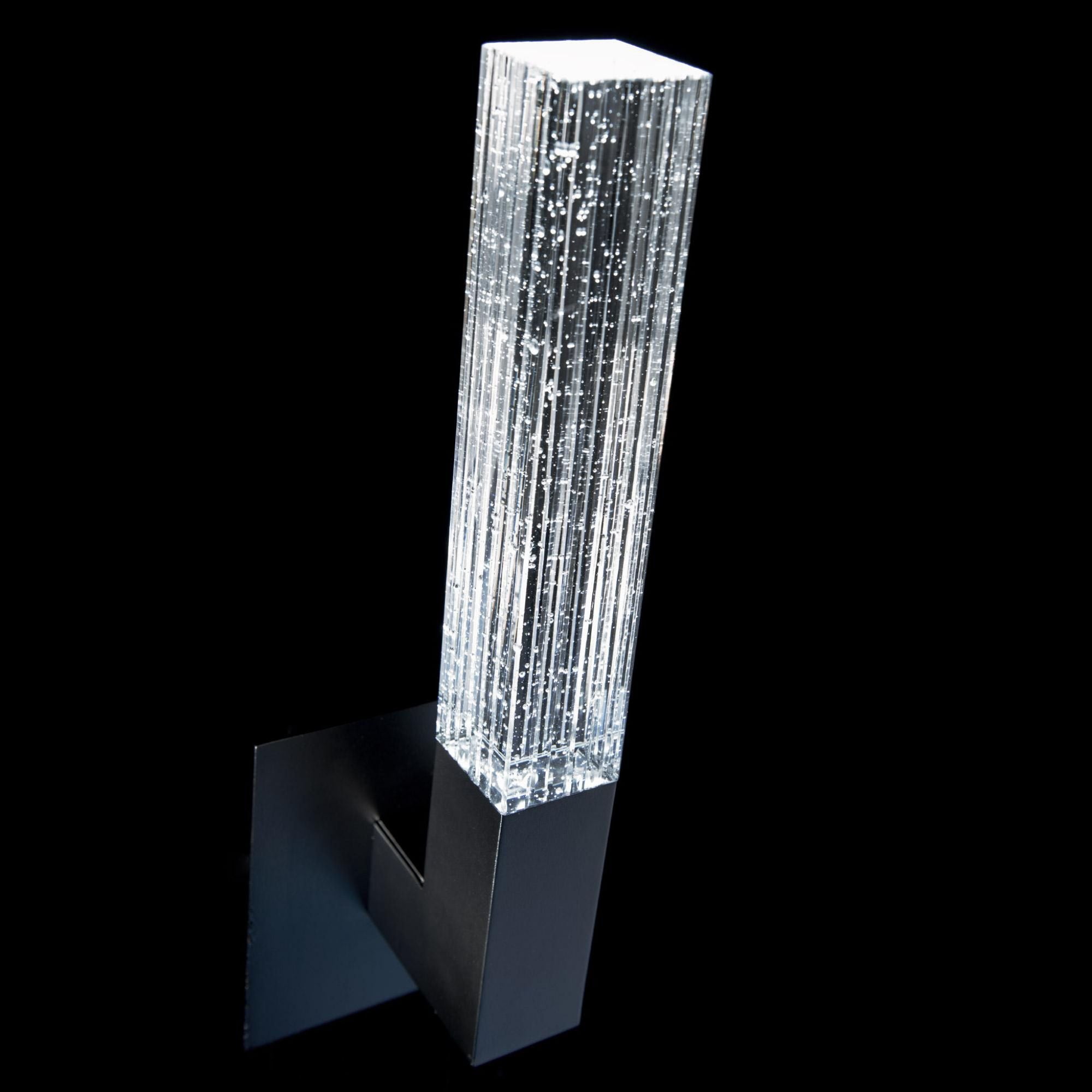 Cinema 15in LED Single Light Wall Sconce 3500K in Black