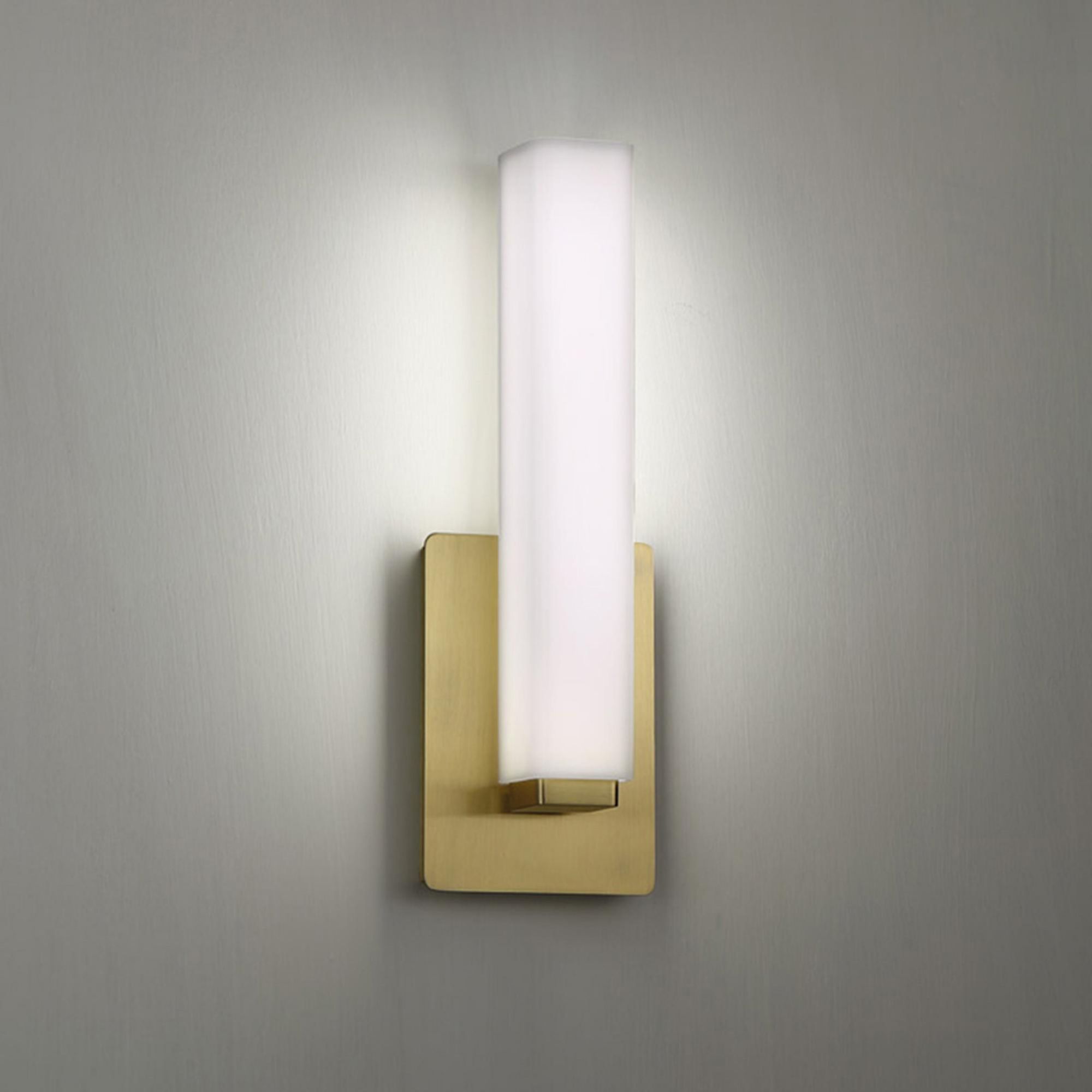 Vogue 11in LED Wall Sconce 3500K in Brushed Brass