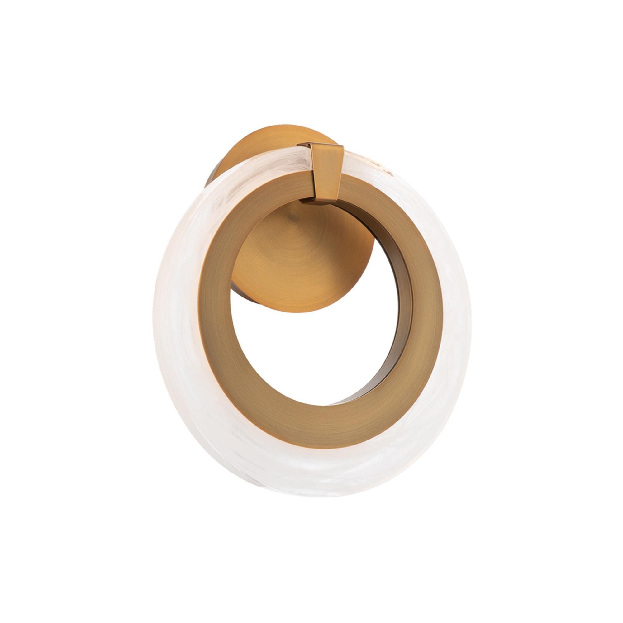Serenity 10in LED Wall Sconce 3000K in Aged Brass