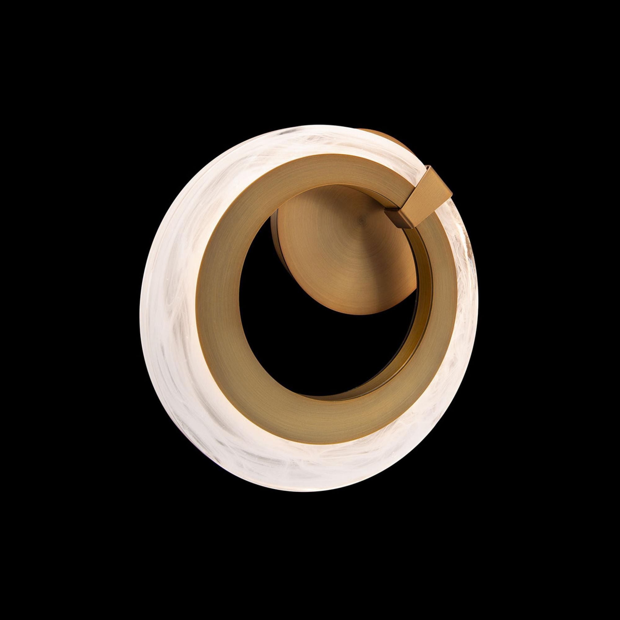 Serenity 10in LED Wall Sconce 3000K in Aged Brass