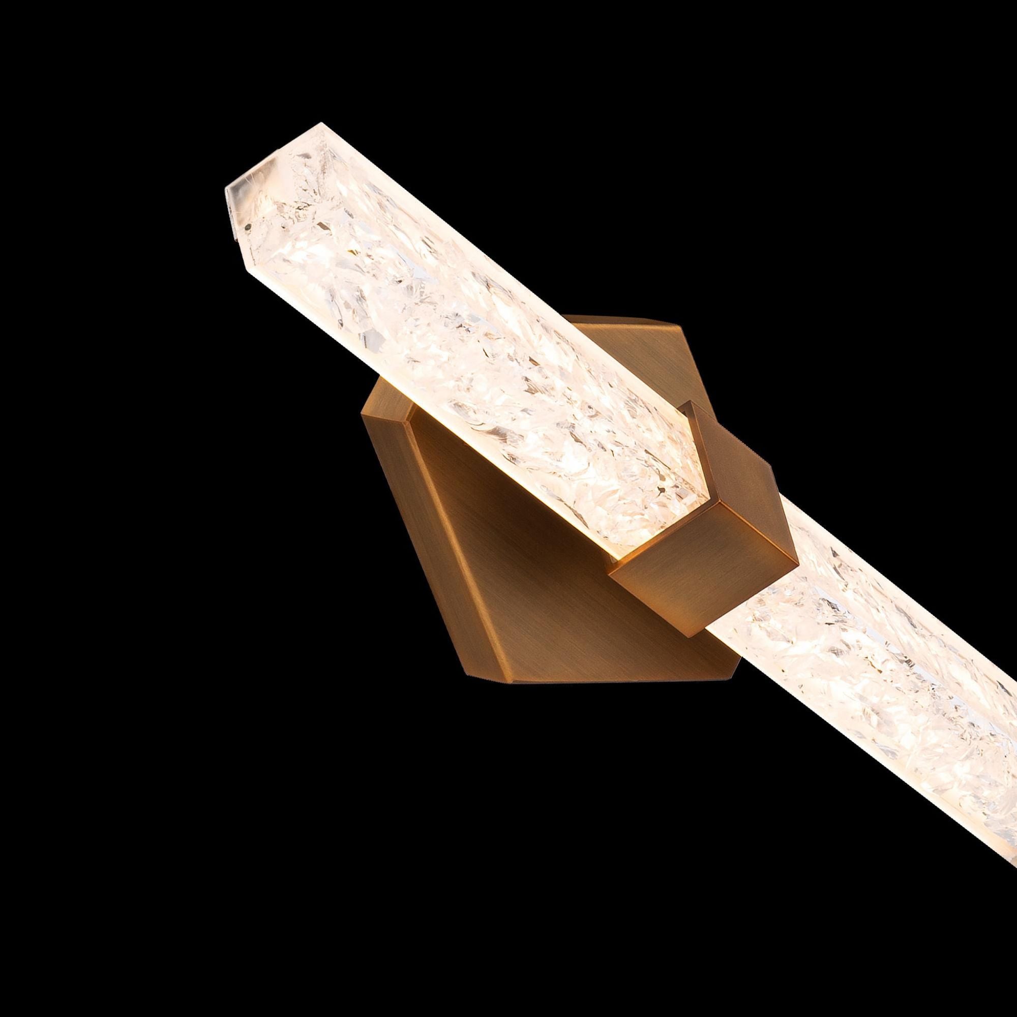 Regal 18in LED Bathroom Vanity or Wall Light 3000K in Aged Brass