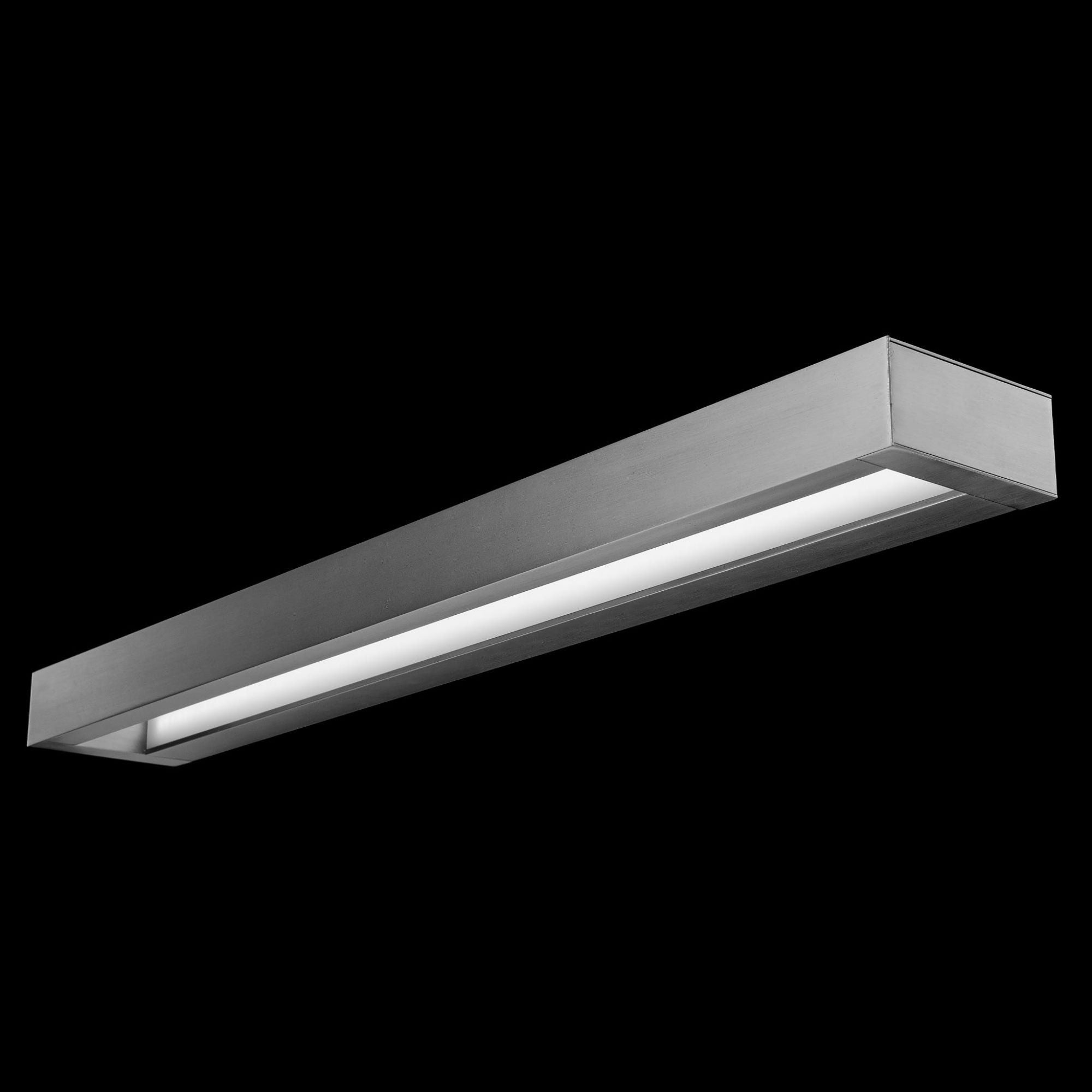 Open Bar 37in LED Bathroom Vanity or Wall Light 3-CCT 2700K-3000K-3500K Set to 3500K in Brushed Nickel