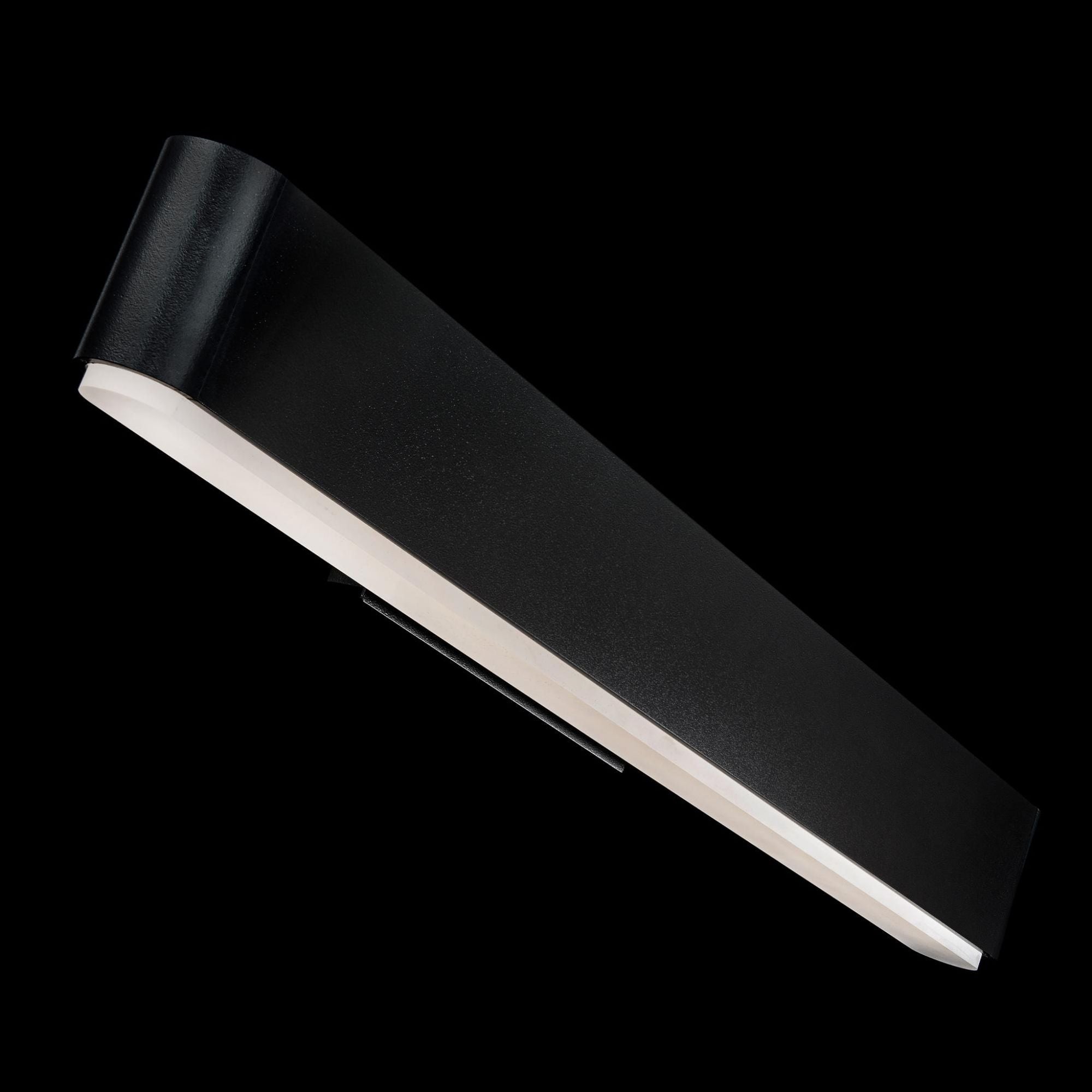 0 to 60 24in LED Bathroom Vanity or Wall Light 3-CCT 2700K-3000K-3500K Set 3000K in Black
