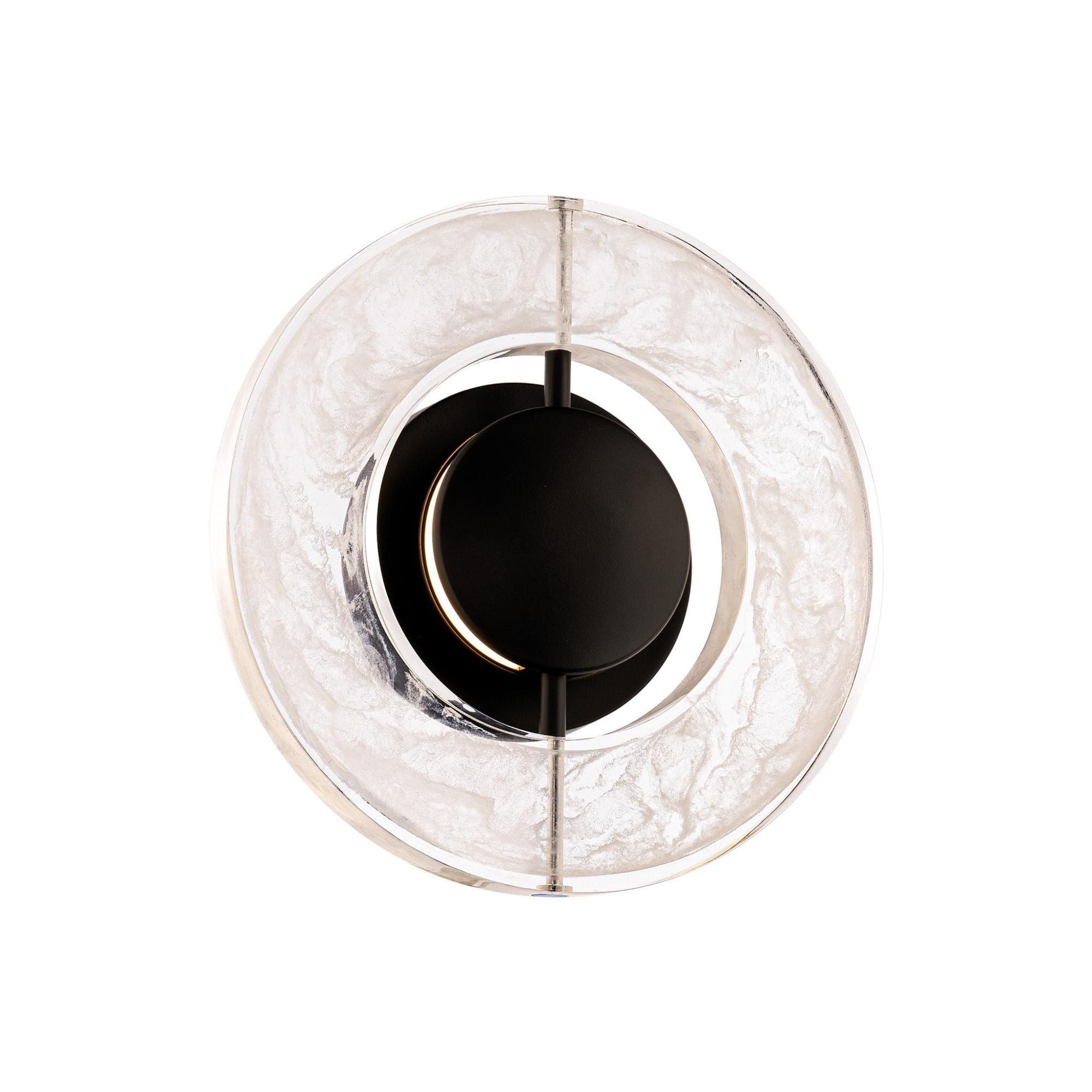 Cymbal 10in LED Wall Sconce 3000K in Black