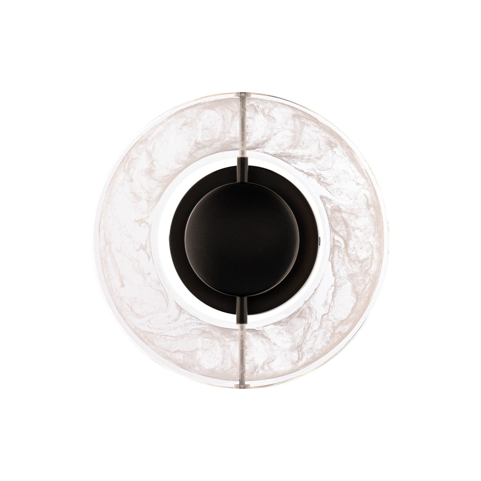 Cymbal 10in LED Wall Sconce 3000K in Black