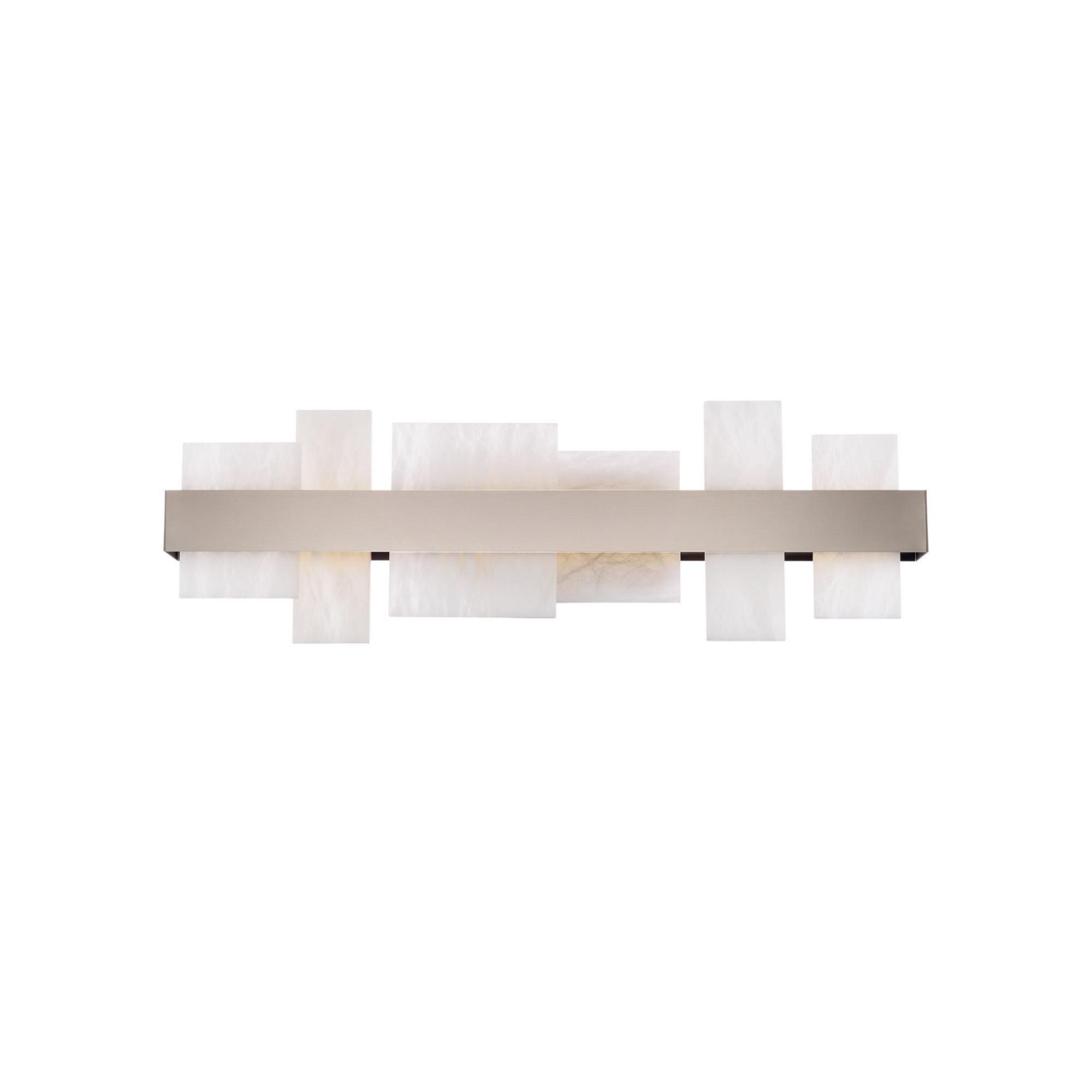Acropolis 27in LED Bath Vanity & Wall Light 3000K in Brushed Nickel