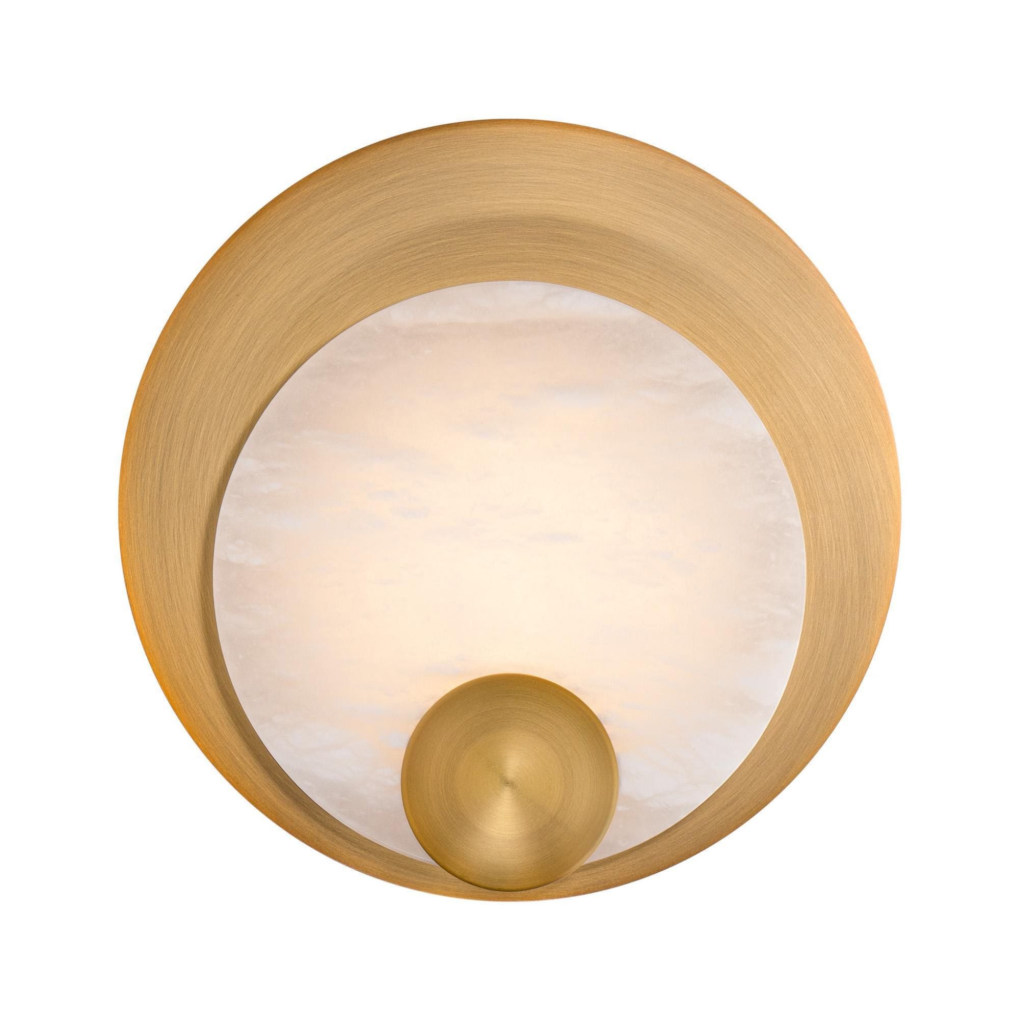 Rowlings 10in LED Wall Sconce 3000K in Aged Brass