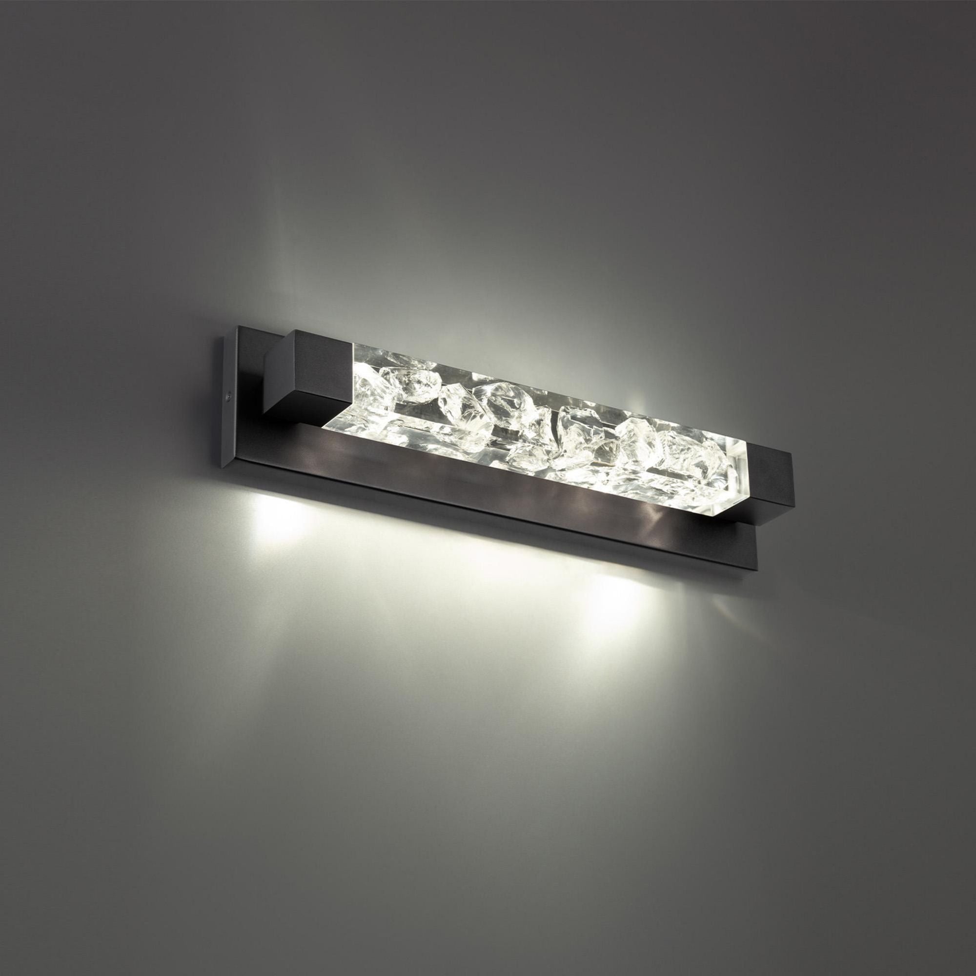 Terra 20in LED Bath Vanity & Wall Light 3000K in Black