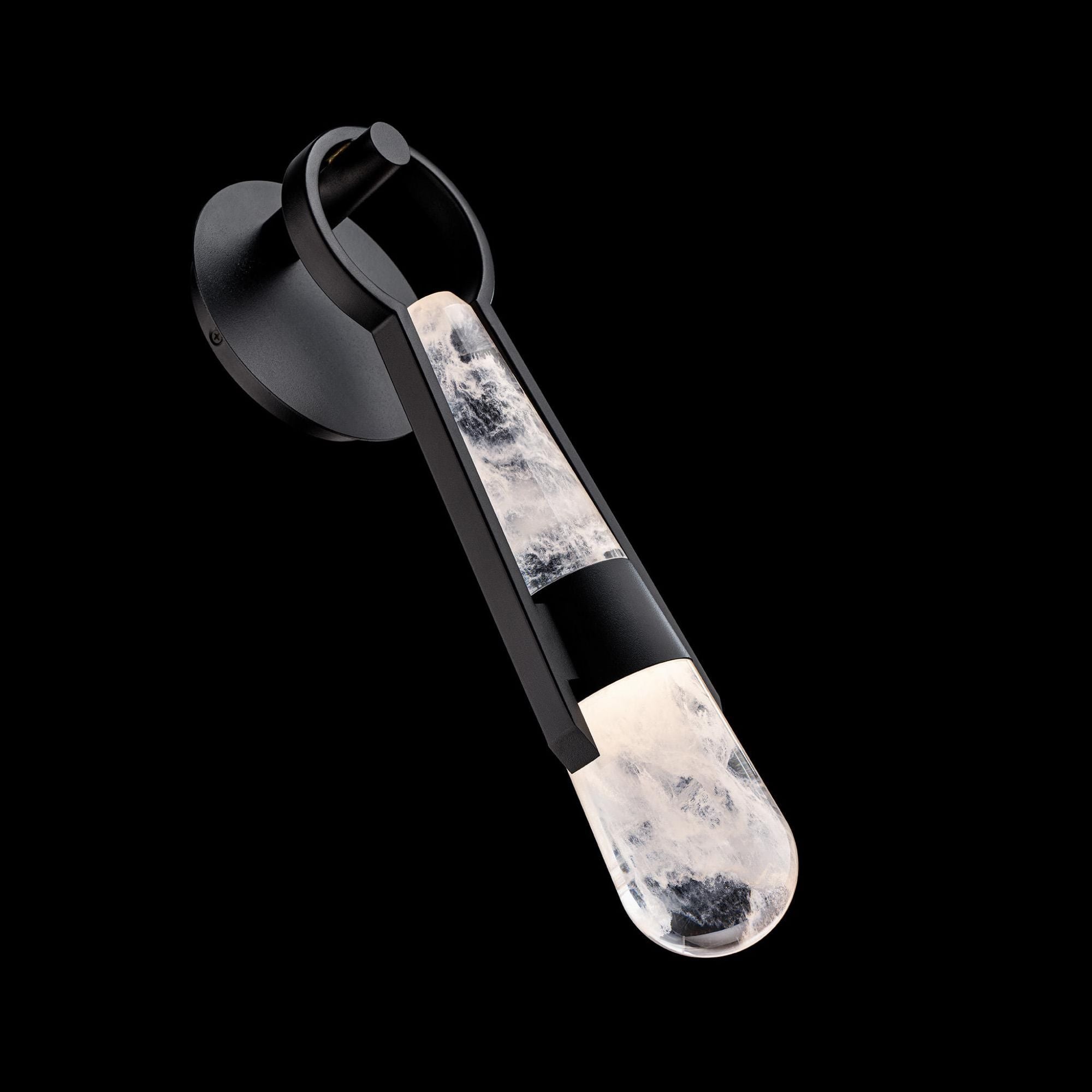 Ezra 18in LED Wall Sconce 3000K in Black