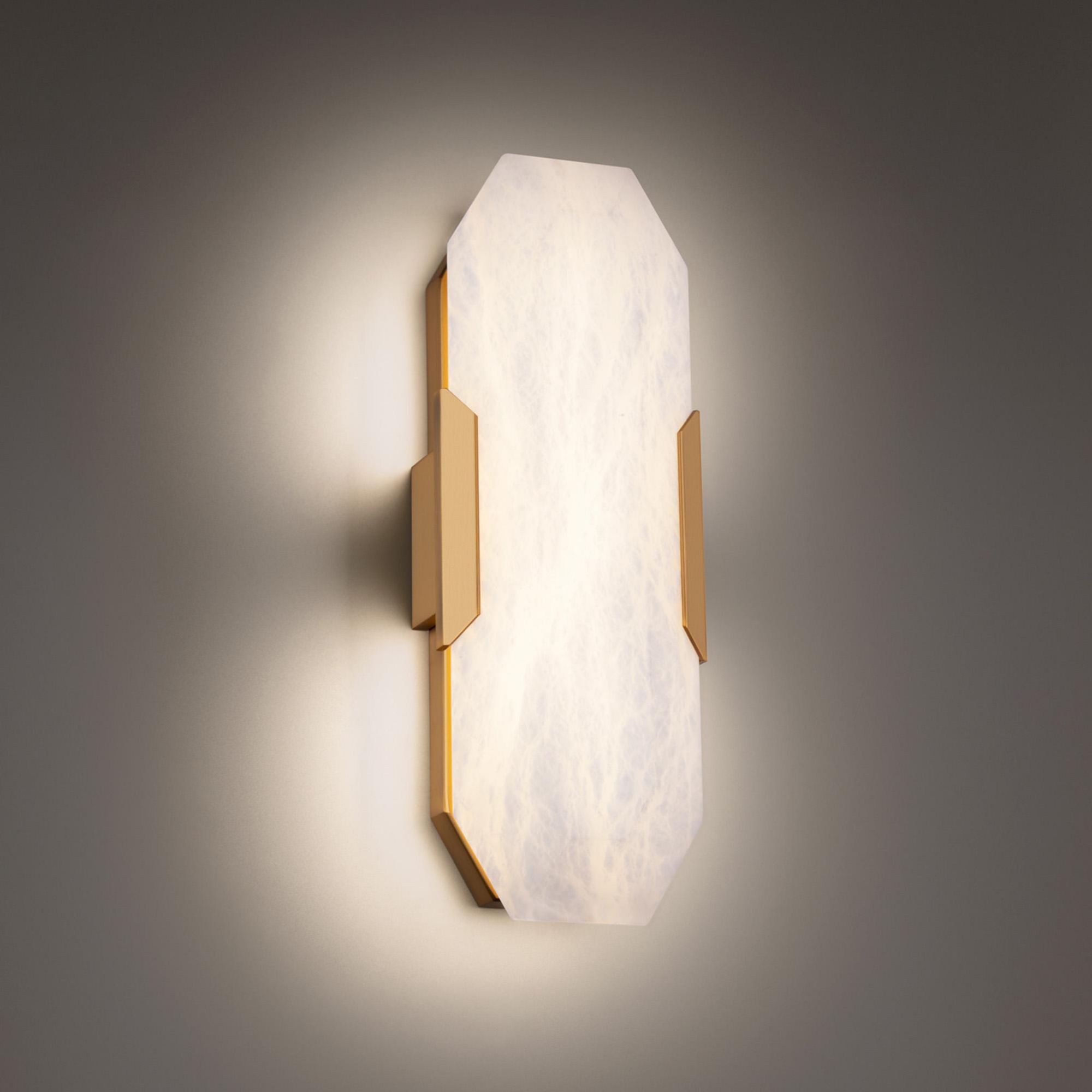 Toulouse 18in LED Wall Sconce 3000K in Aged Brass