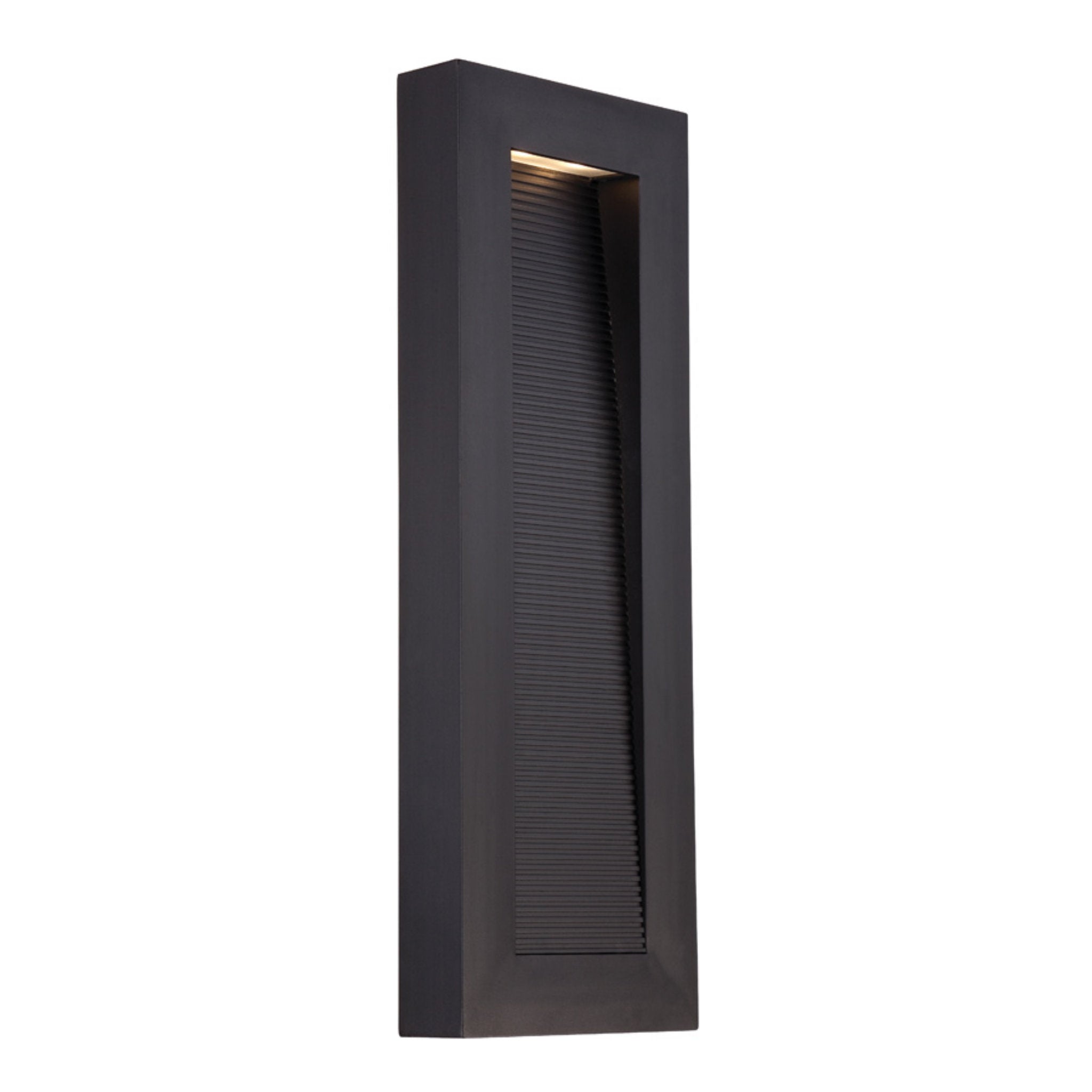 Modern Forms WS-W1122-BK 3000K 20 Watt Urban LED Wall Light in Black