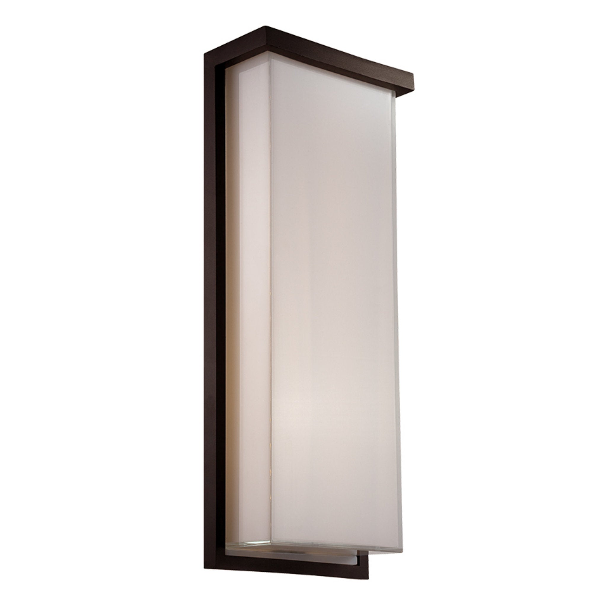 Modern Forms WS-W1420-BZ 3000K 29 Watt LEDge LED Wall Light in Bronze