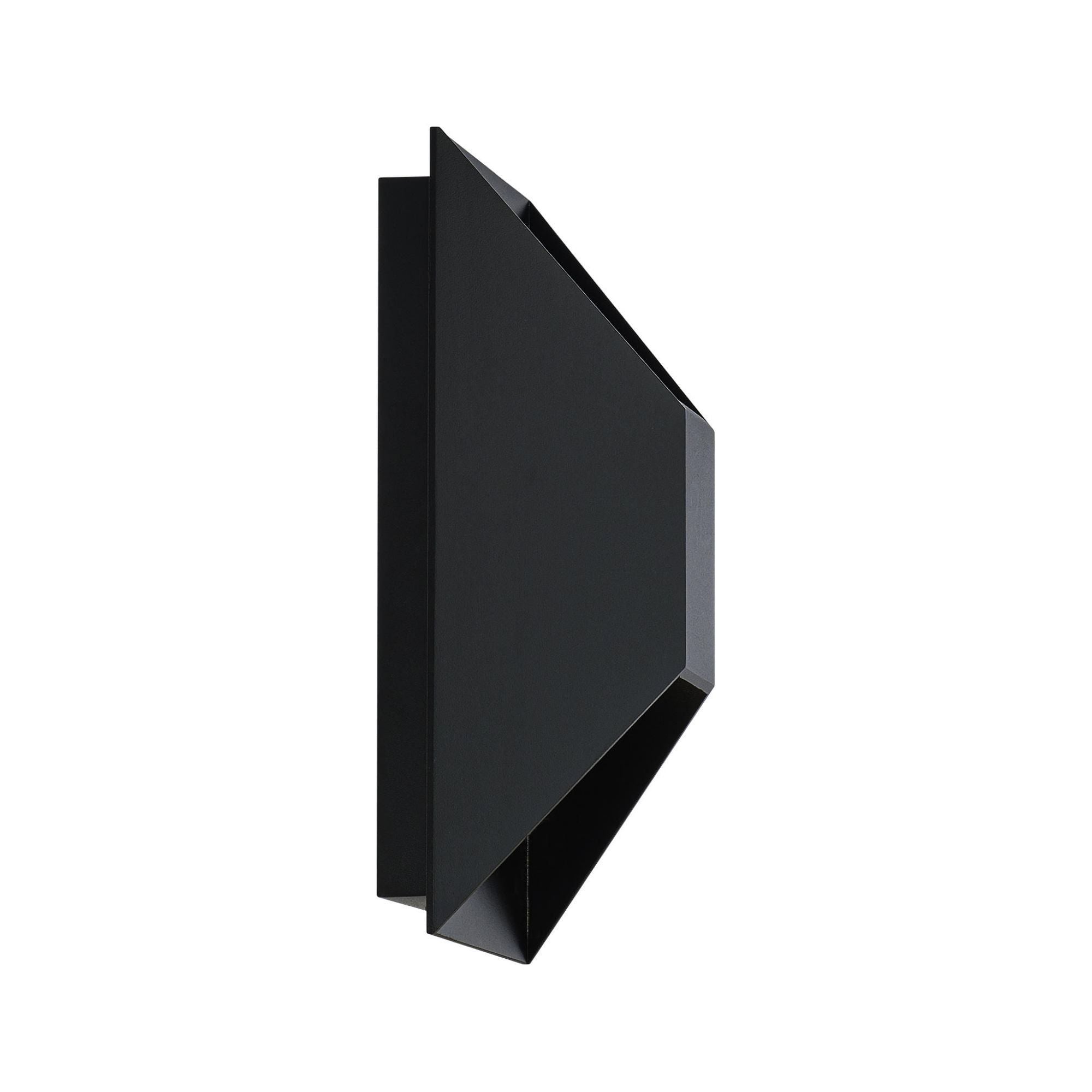Maglev 10in LED Indoor or Outdoor Wall Light 3-CCT 3000K-3500K-4000K Set to 4000K in Black