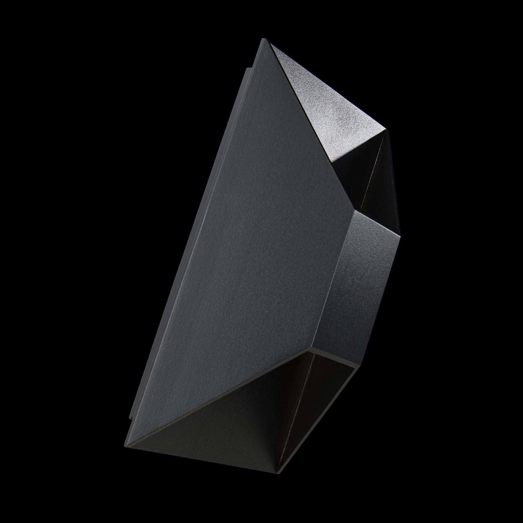 Maglev 10in LED Indoor or Outdoor Wall Light 3-CCT 3000K-3500K-4000K Set to 3000K in Black