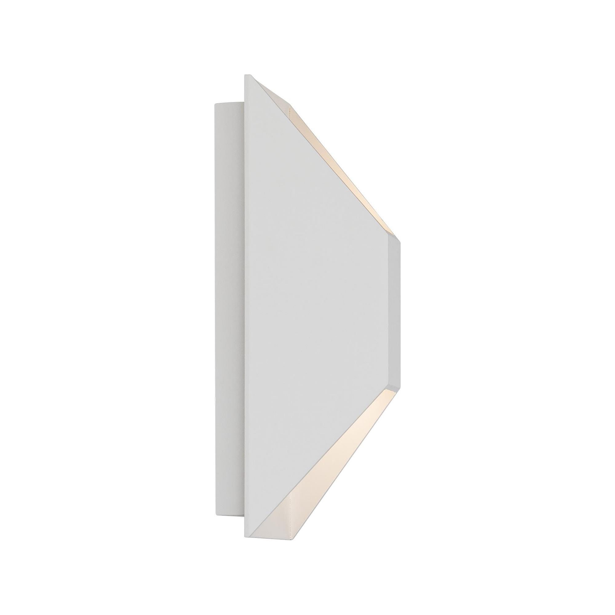 Maglev 10in LED Indoor or Outdoor Wall Light 3-CCT 3000K-3500K-4000K Set to 3000K in White