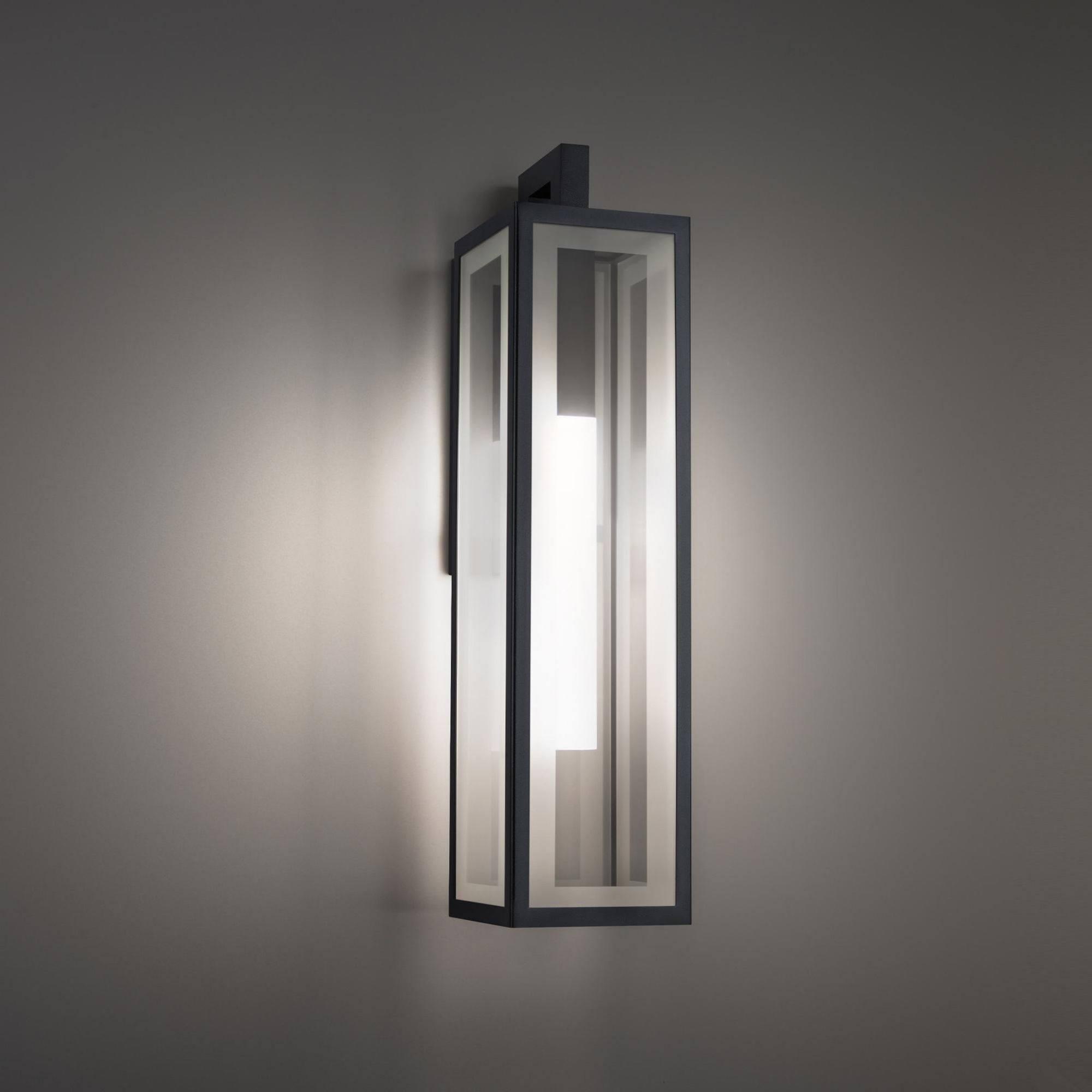 Cambridge 25in LED Indoor or Outdoor Wall Light 3000K in Black