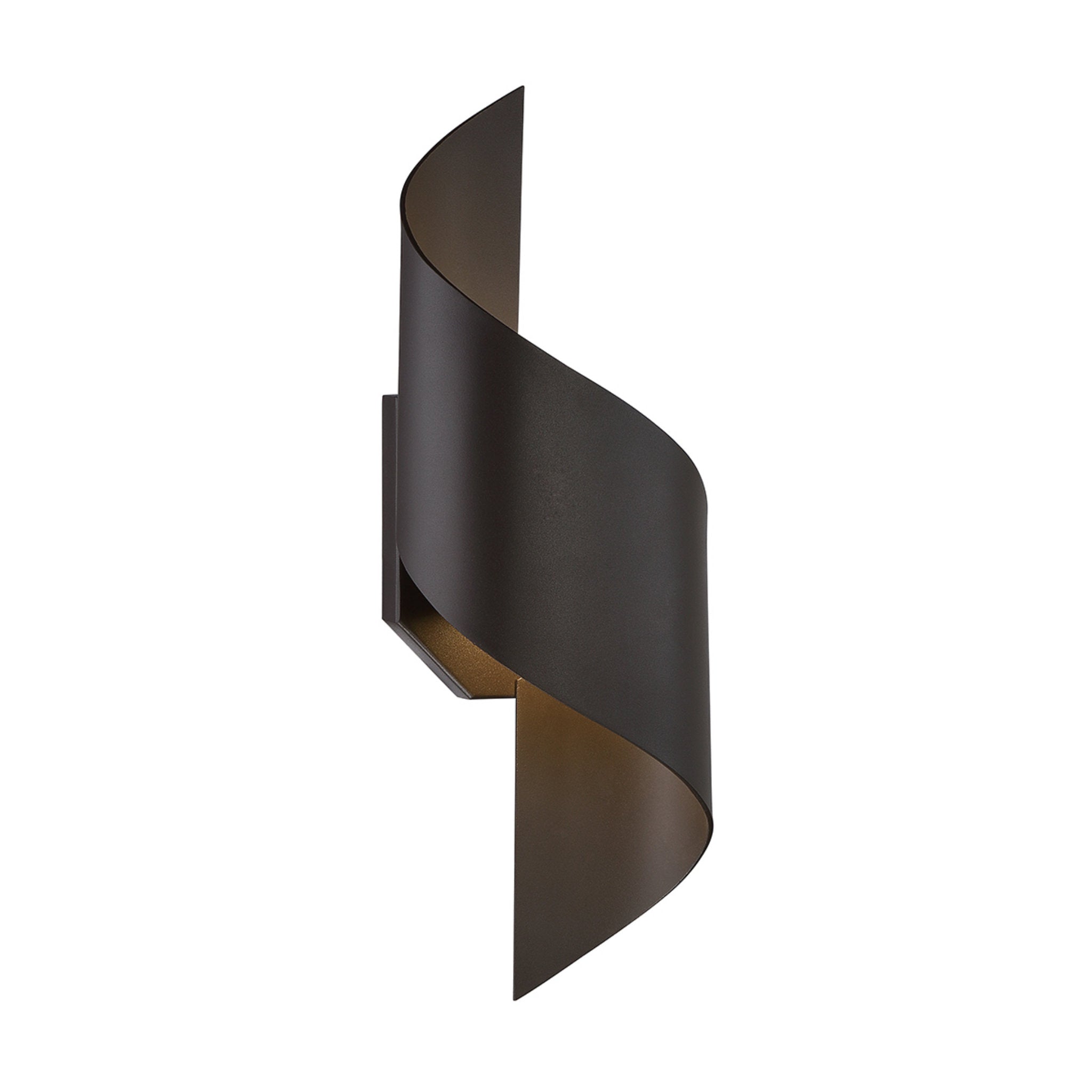 Modern Forms WS-W34524-BZ 3000K 8 Watt Helix LED Wall Light in Bronze