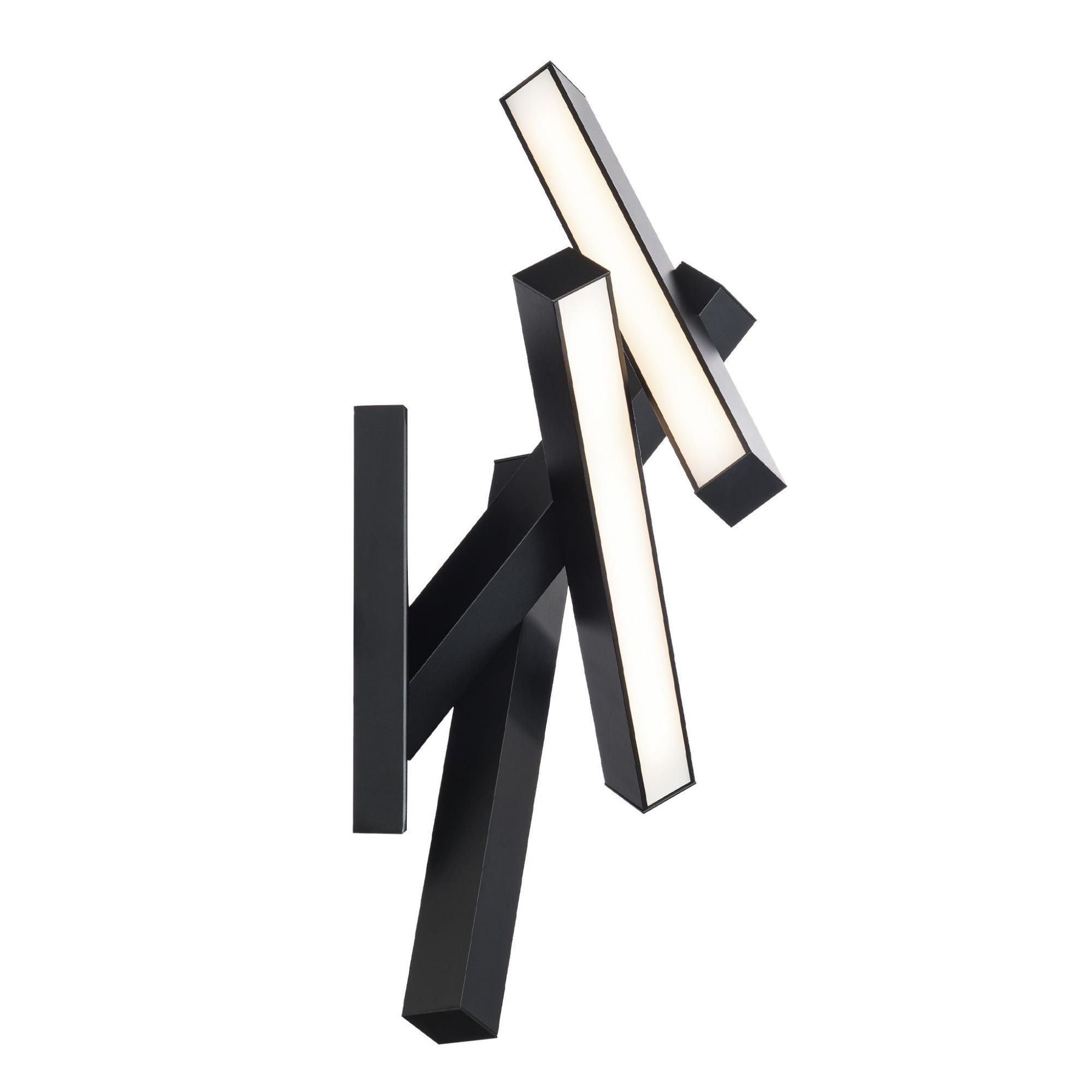 Chaos 24in LED Indoor or Outdoor Wall Sconce 3000K in Black
