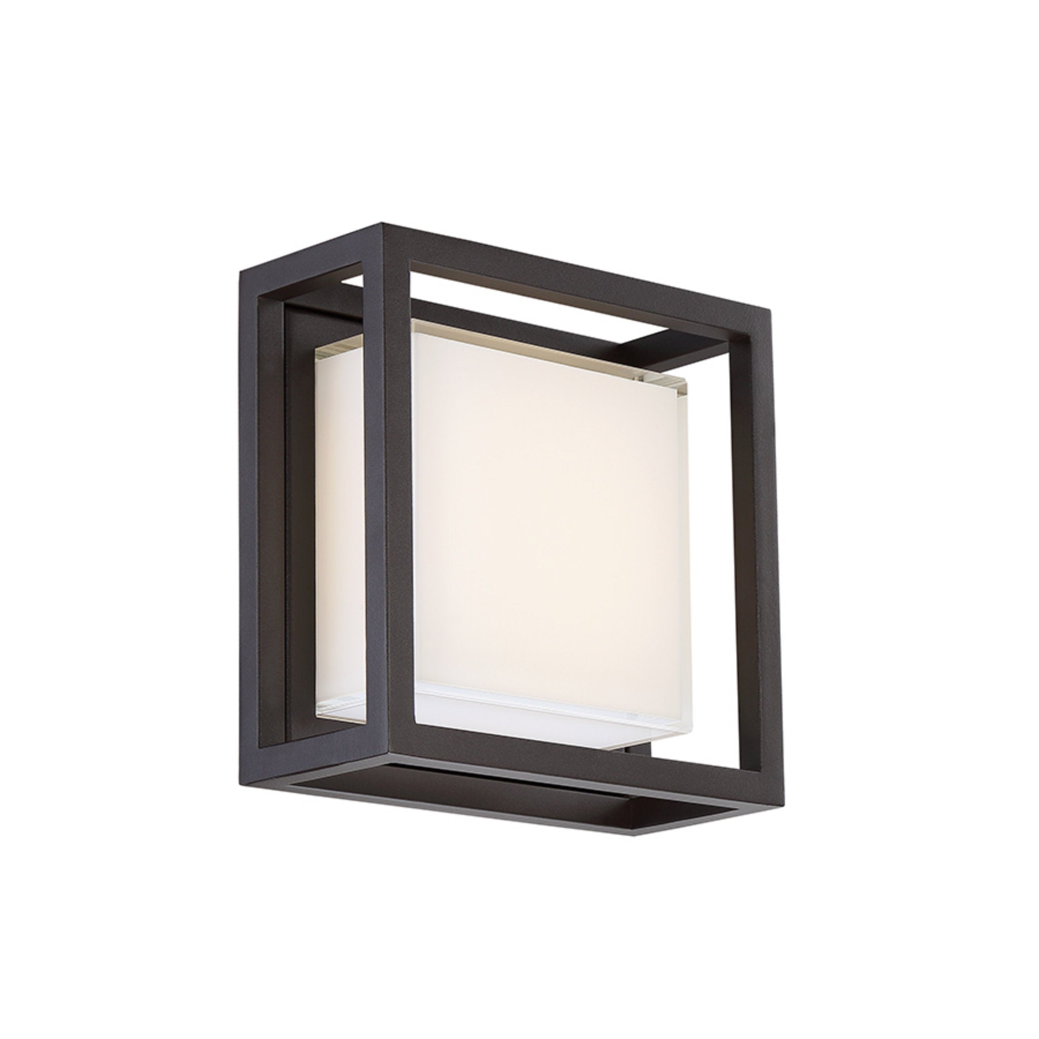 Modern Forms WS-W73608-BZ 3000K 17 Watt Framed LED Wall Light in Bronze