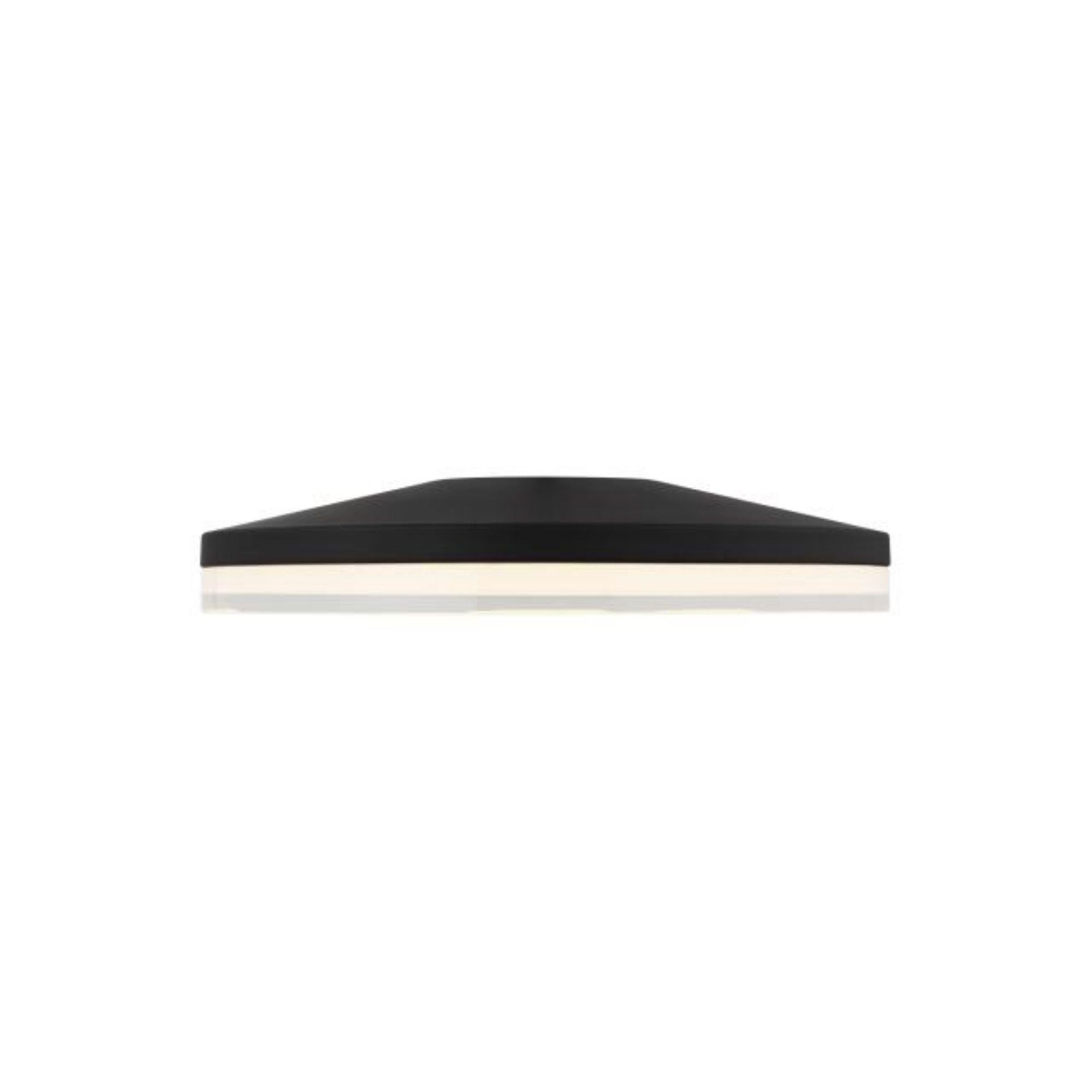 Wyatt Large Flush Mount Flush & Semi-Flush Mount 1-Light LED 3000K Nightshade Black by Sean Lavin