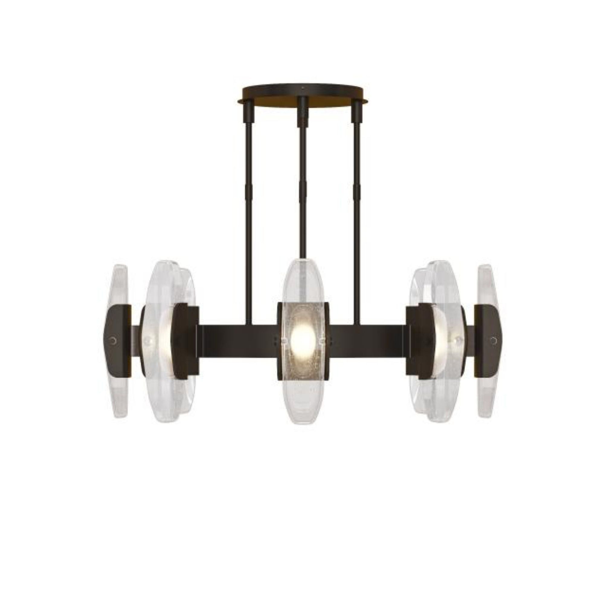 Wythe Large Chandelier Chandeliers 8-Light LED 2700K Plated Dark Bronze by Avroko