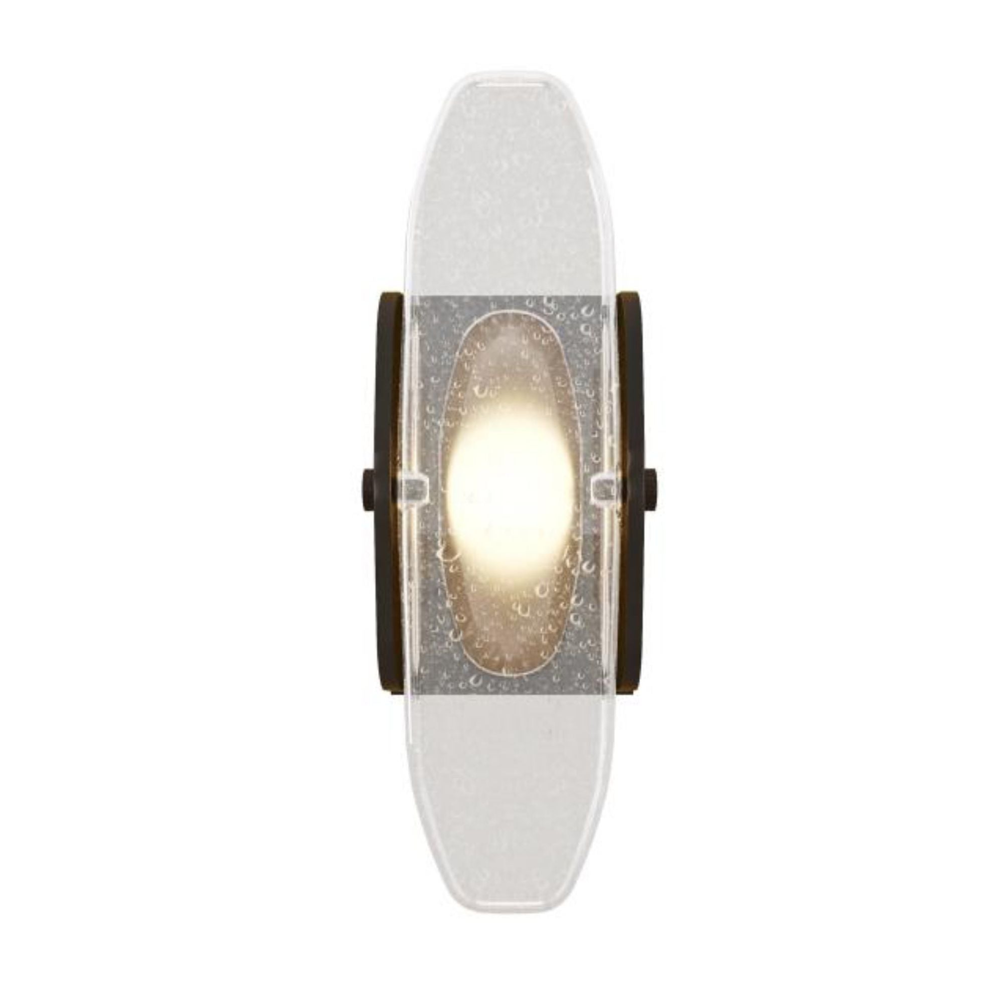 Wythe Medium Wall Sconce Wall Collection 1-Light LED 2700K Plated Dark Bronze by Avroko