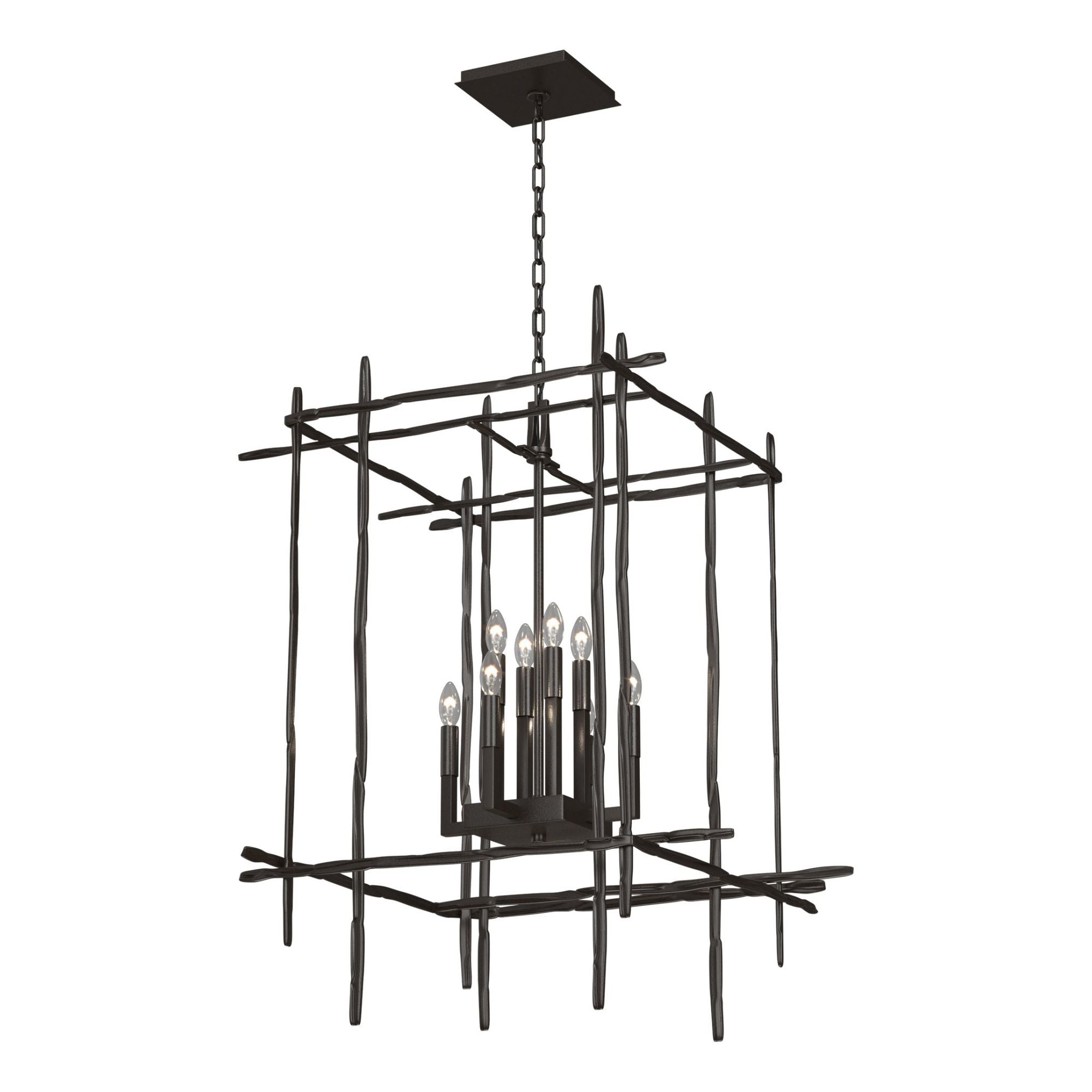 Tura 8-Light Large Chandelier 8-Light in Oil Rubbed Bronze