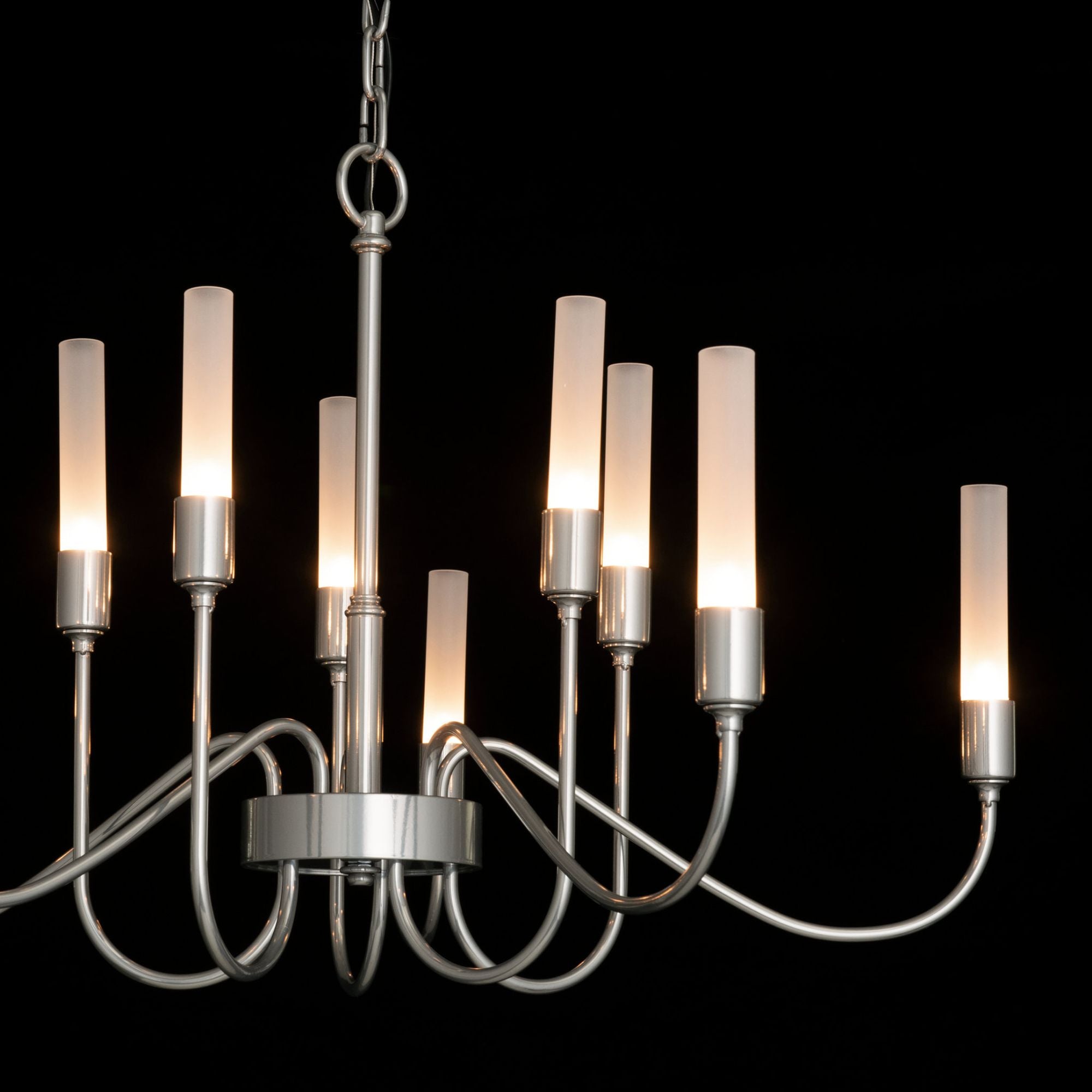 Lisse 10 Arm Chandelier 10-Light in Sterling