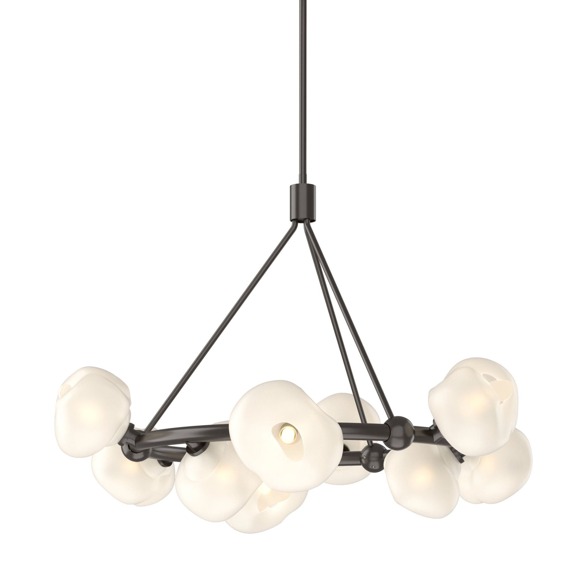 Ume 9-Light Ring Pendant 9-Light Frosted Glass (FD) in Oil Rubbed Bronze