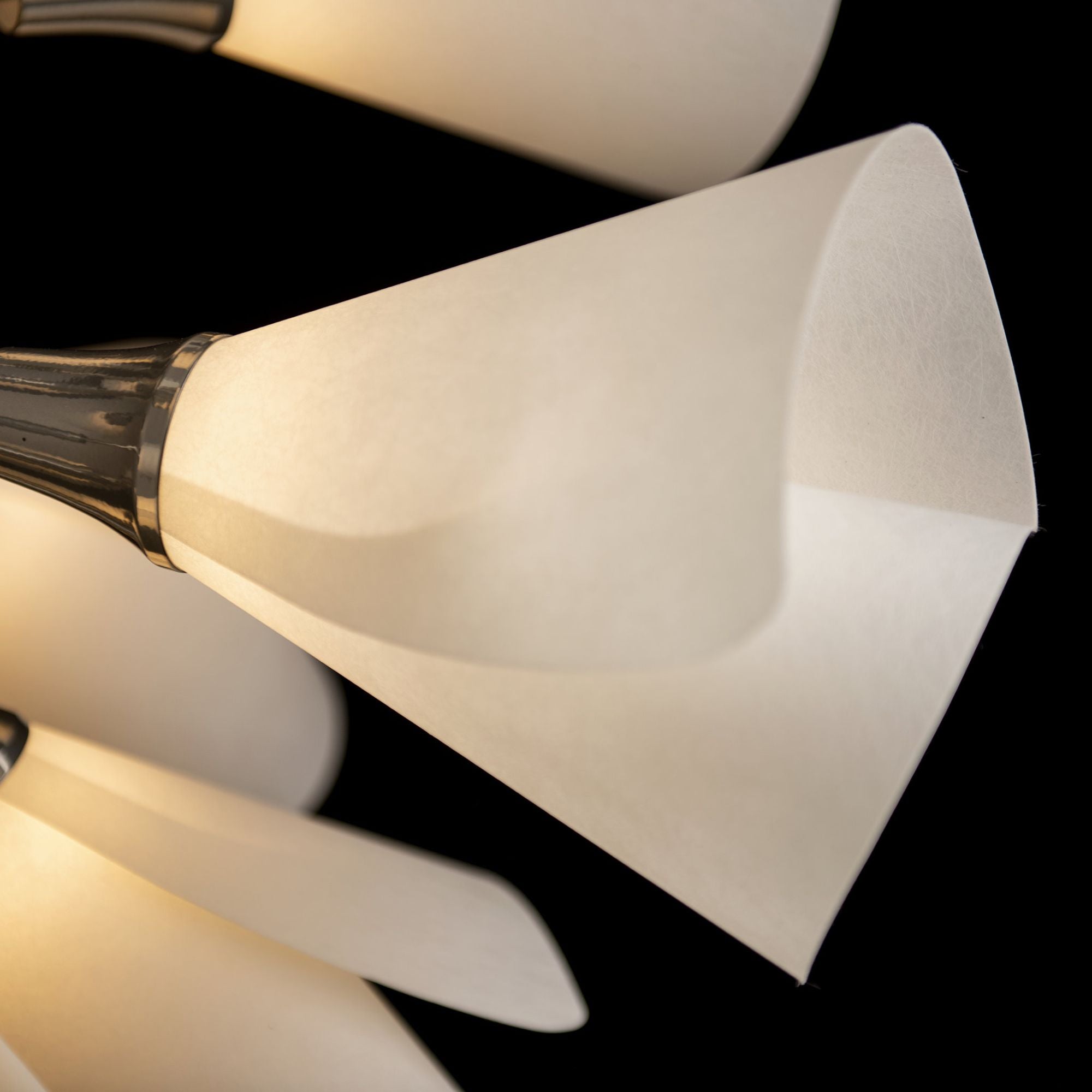 Mobius 16-Light Orb Pendant 16-Light Spun Frost (SH) in Sterling