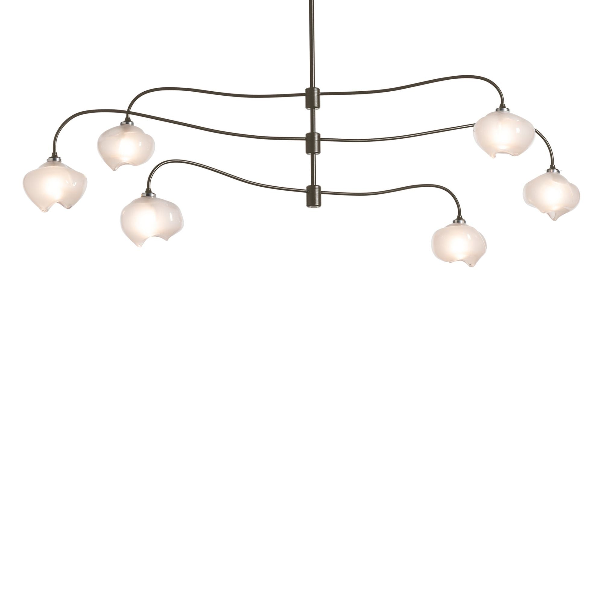 Ume 6-Light Large Pendant 6-Light Frosted Glass (FD) in Oil Rubbed Bronze